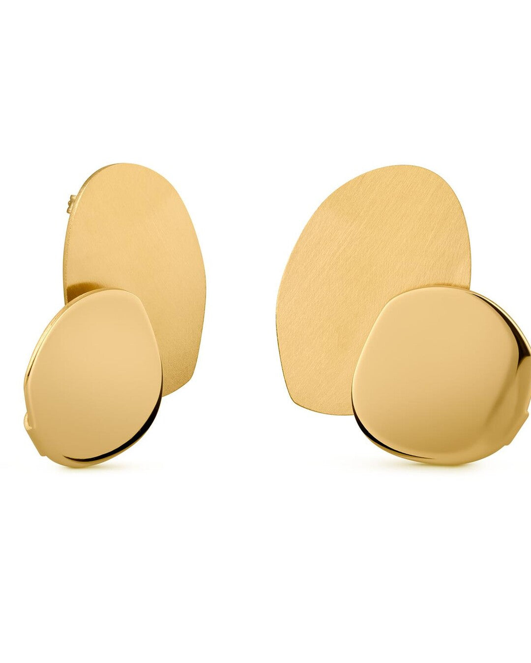Golden earrings Eclipse