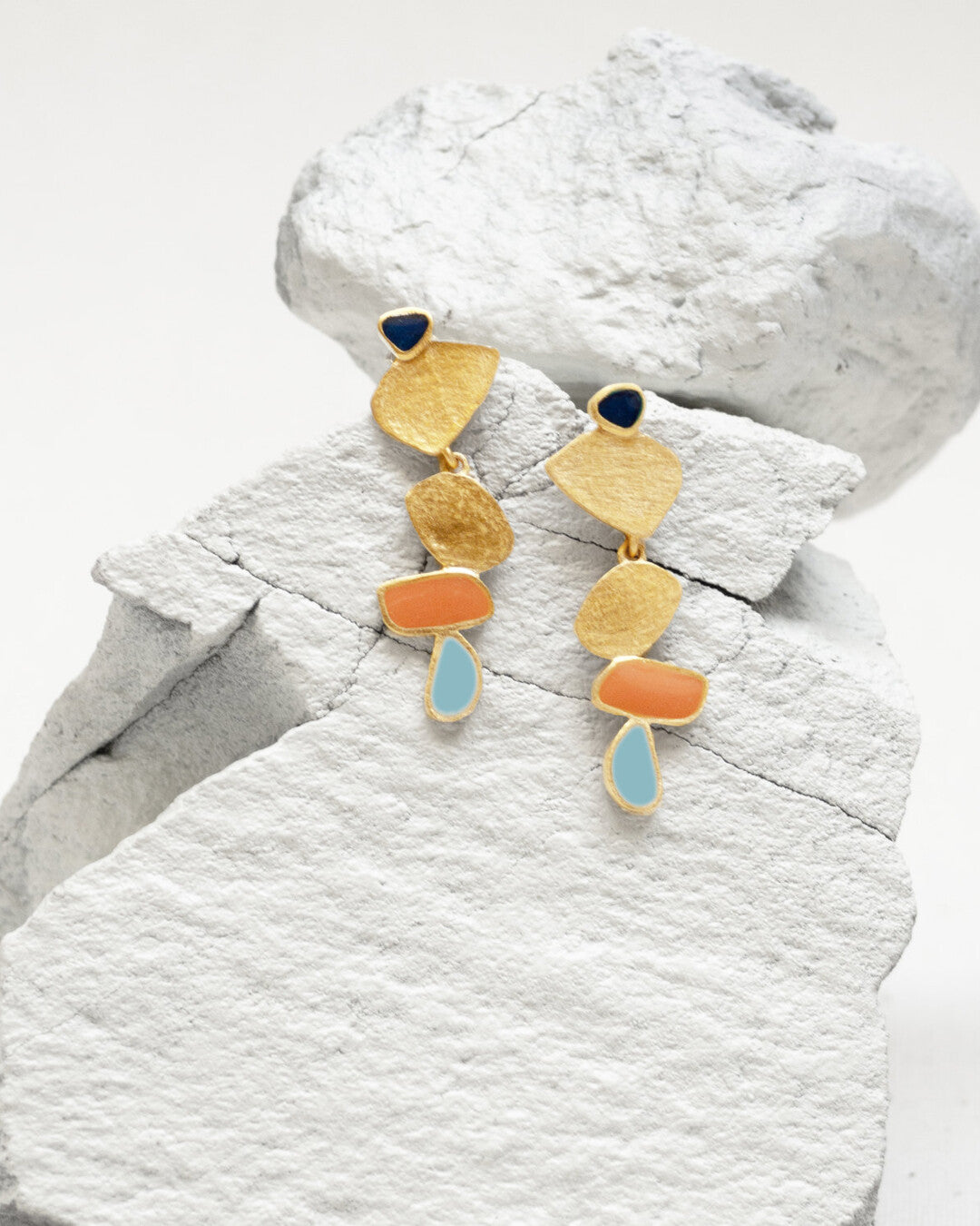 Golden erarrings Thalus