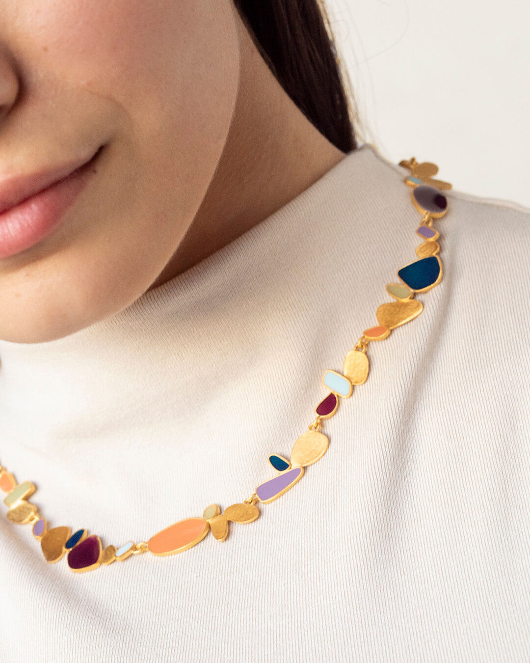Golden necklace Thalus
