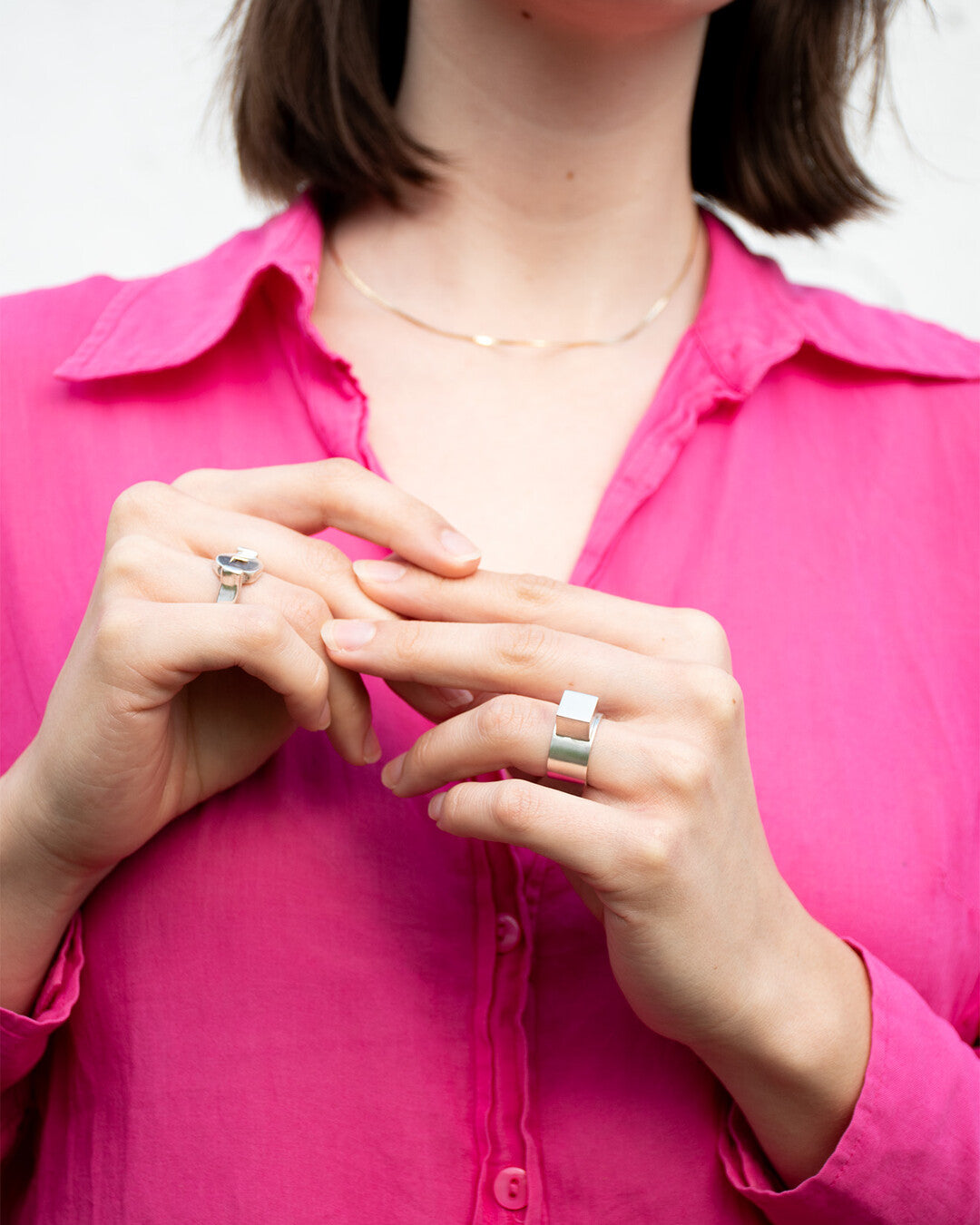 Judit Cuadros handmade silver ring