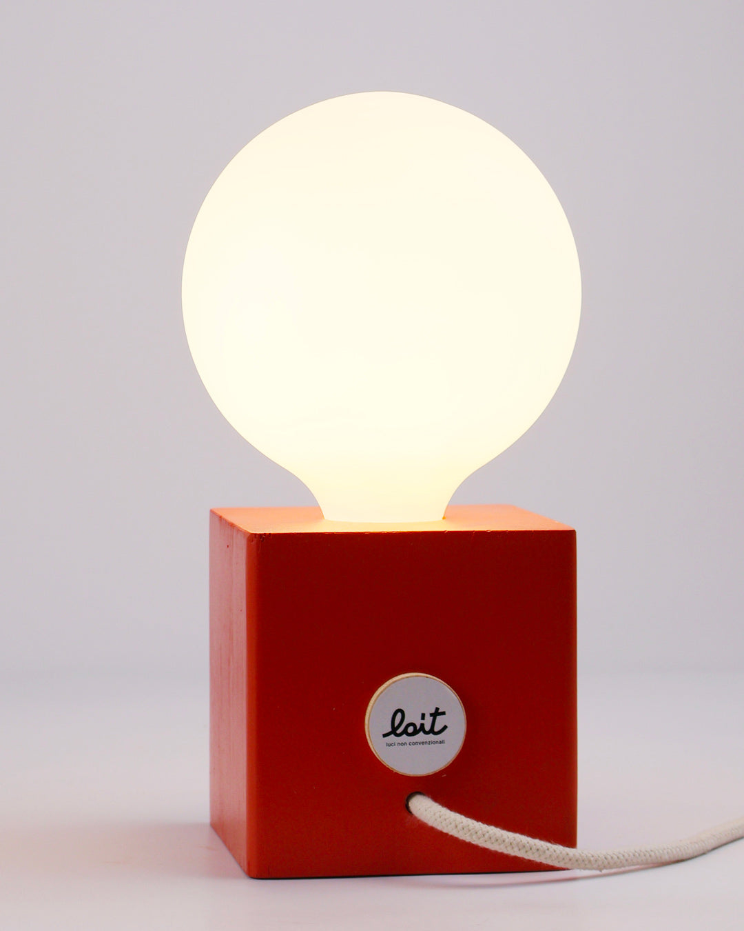 Lait luce handmade lamp