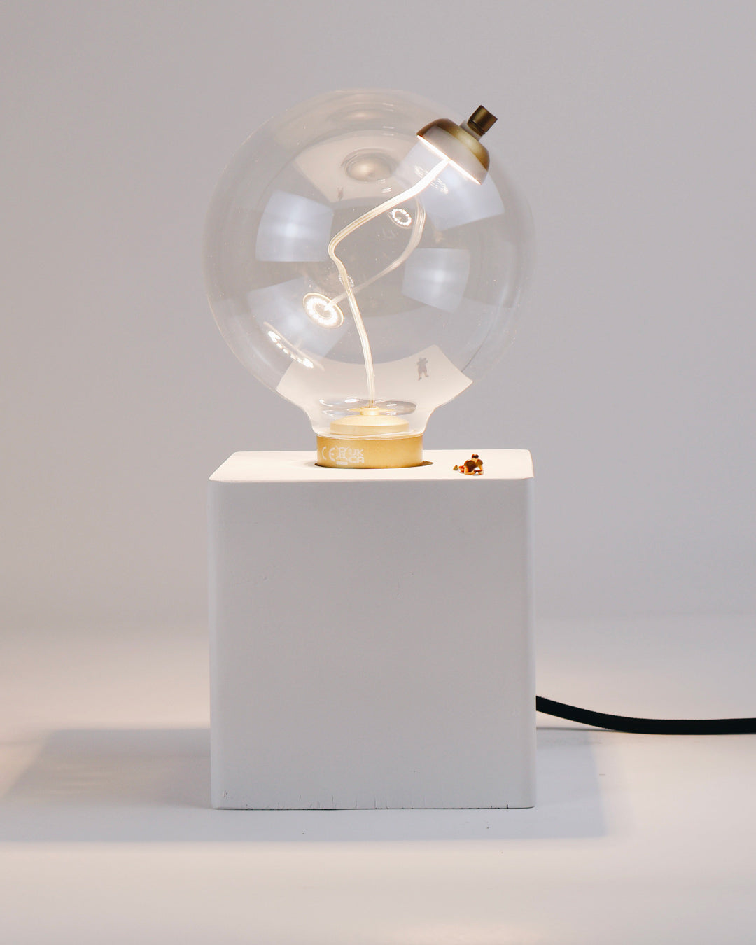 Lait luce - Handmade lamp