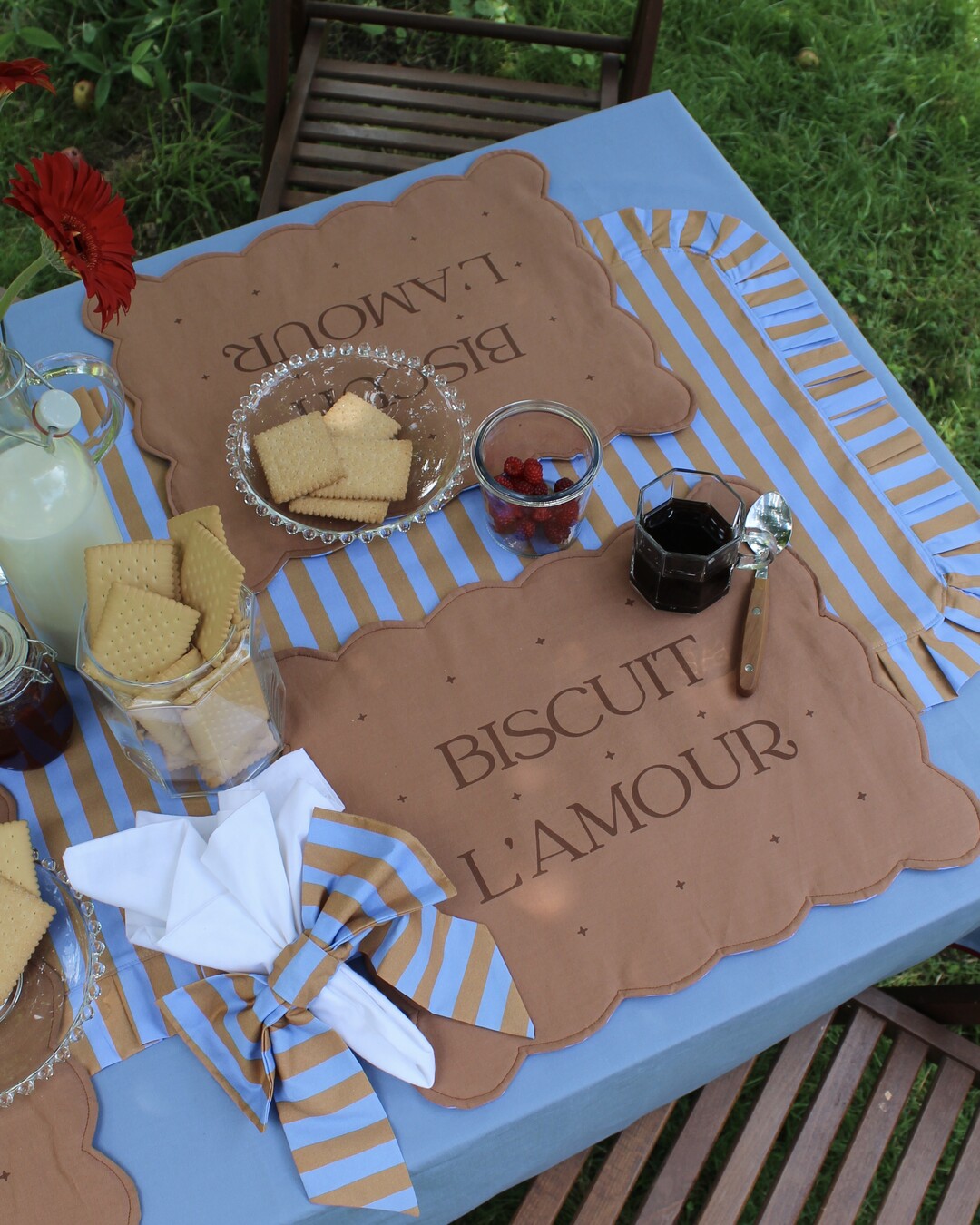 Biscuit L'amour placemat
