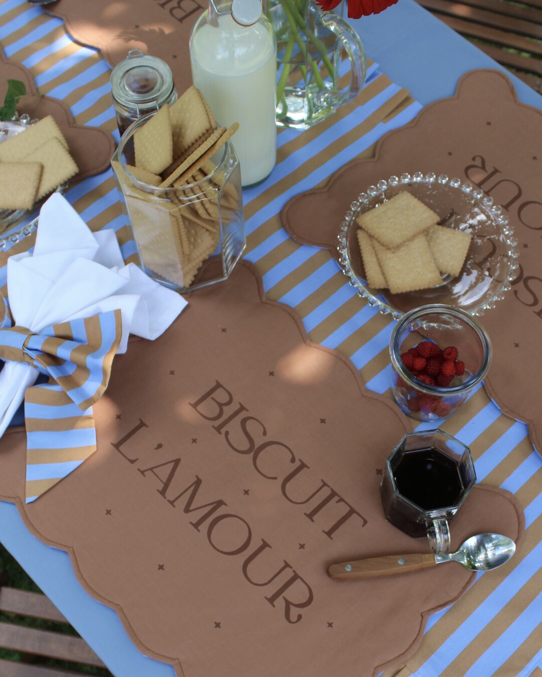 Biscuit L'amour placemat