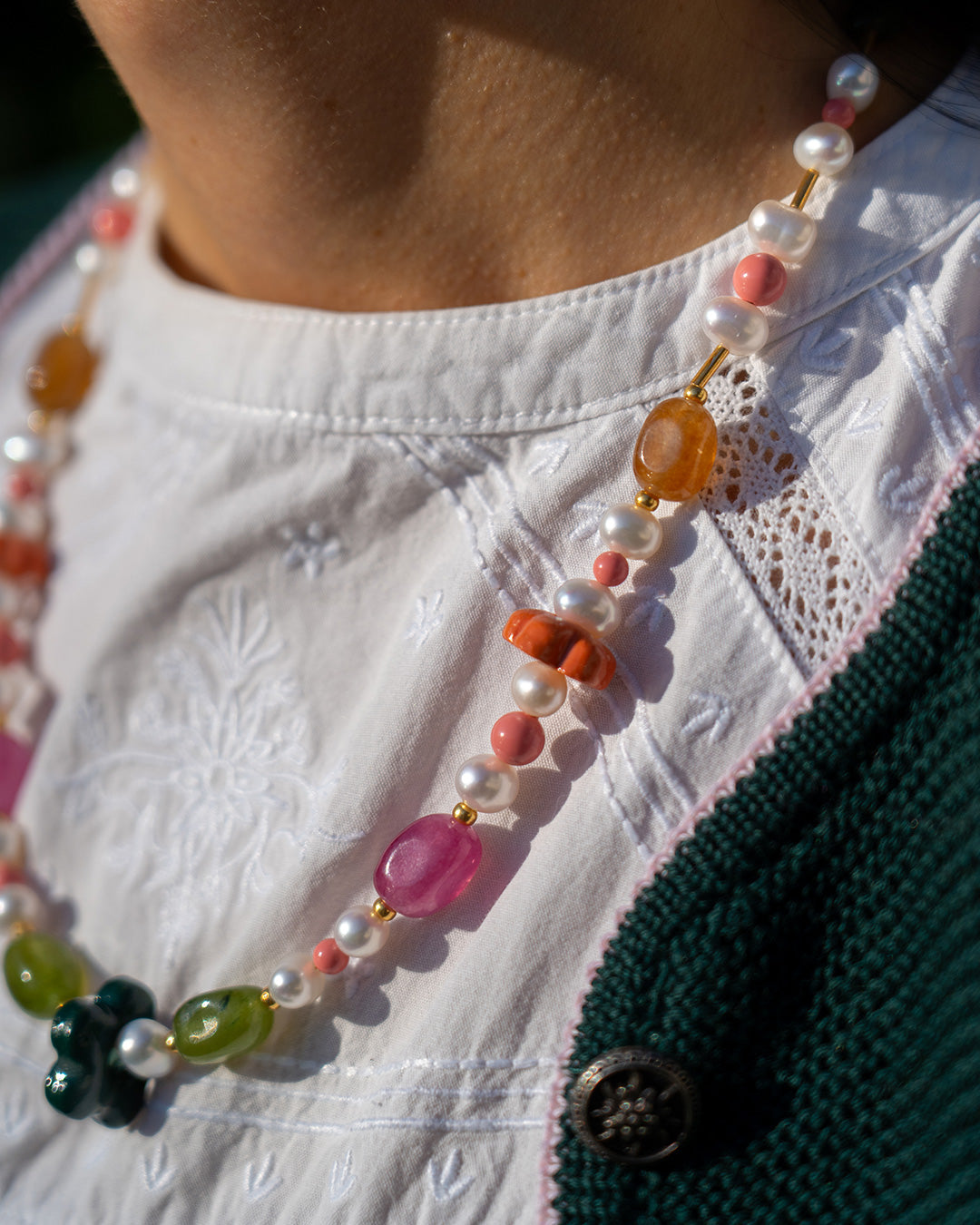 "Raspberry" Necklace