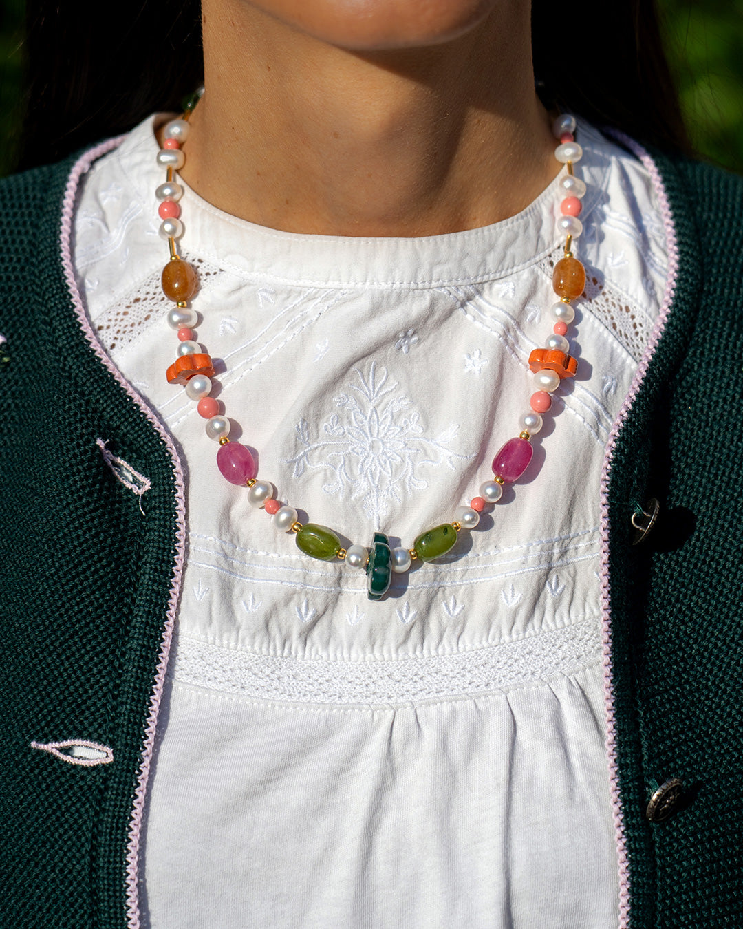 "Raspberry" Necklace
