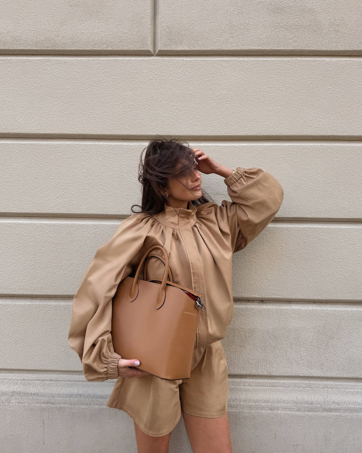 Jackie Leather Tote Bag