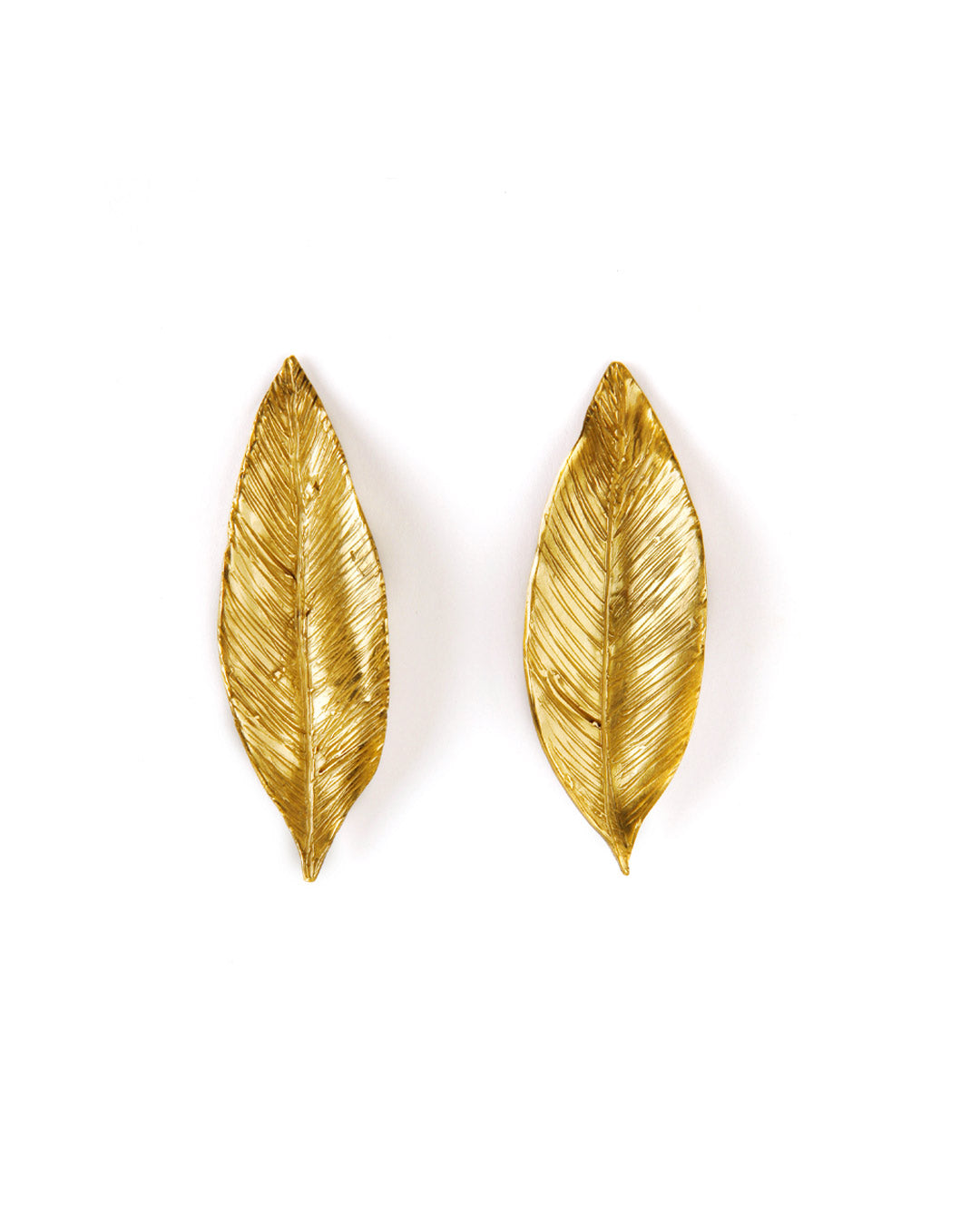 Leaves handmade earrings - Giulia Barela