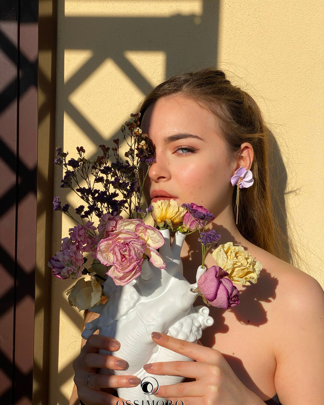 Lilac Grand Lilium earrings