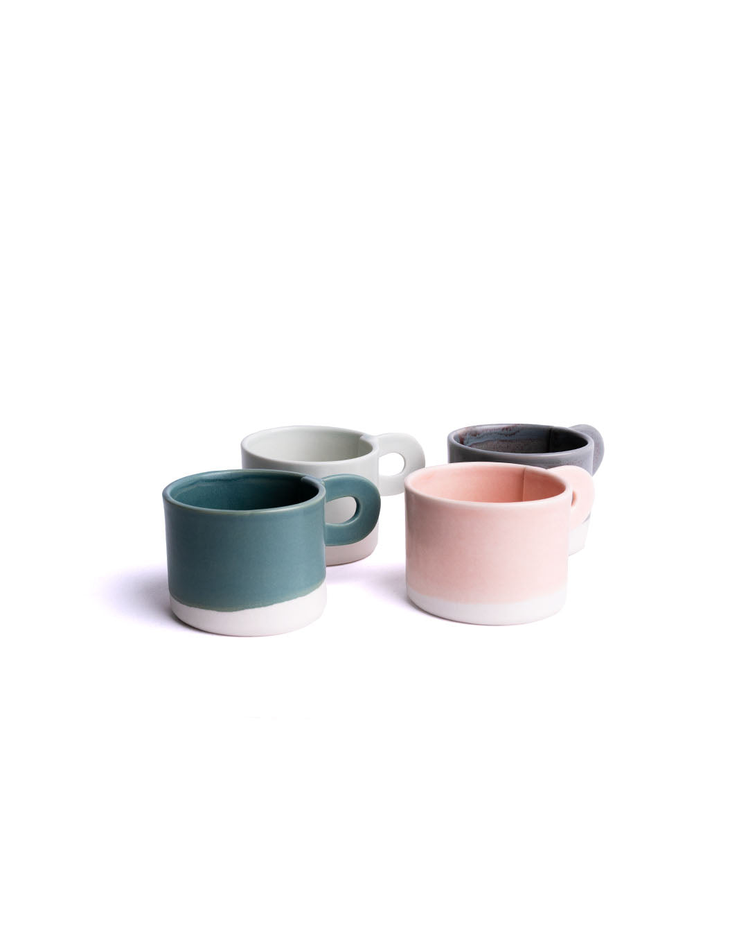 Overlapping Espresso Cups MIX - Set of 4 (-26%)