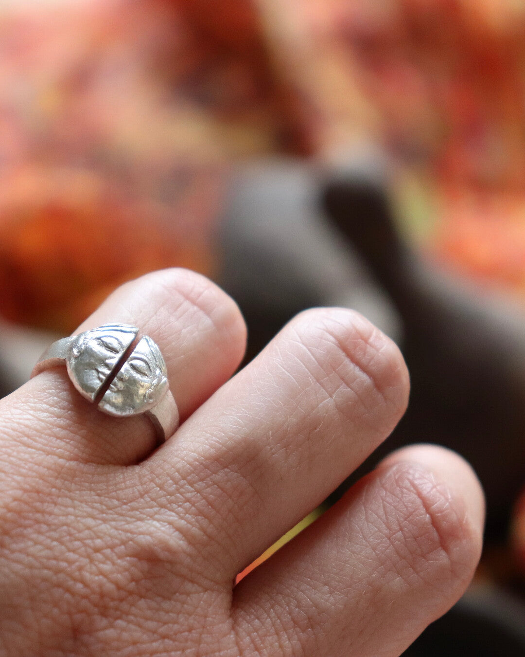 Split Moon - Adjustable ring