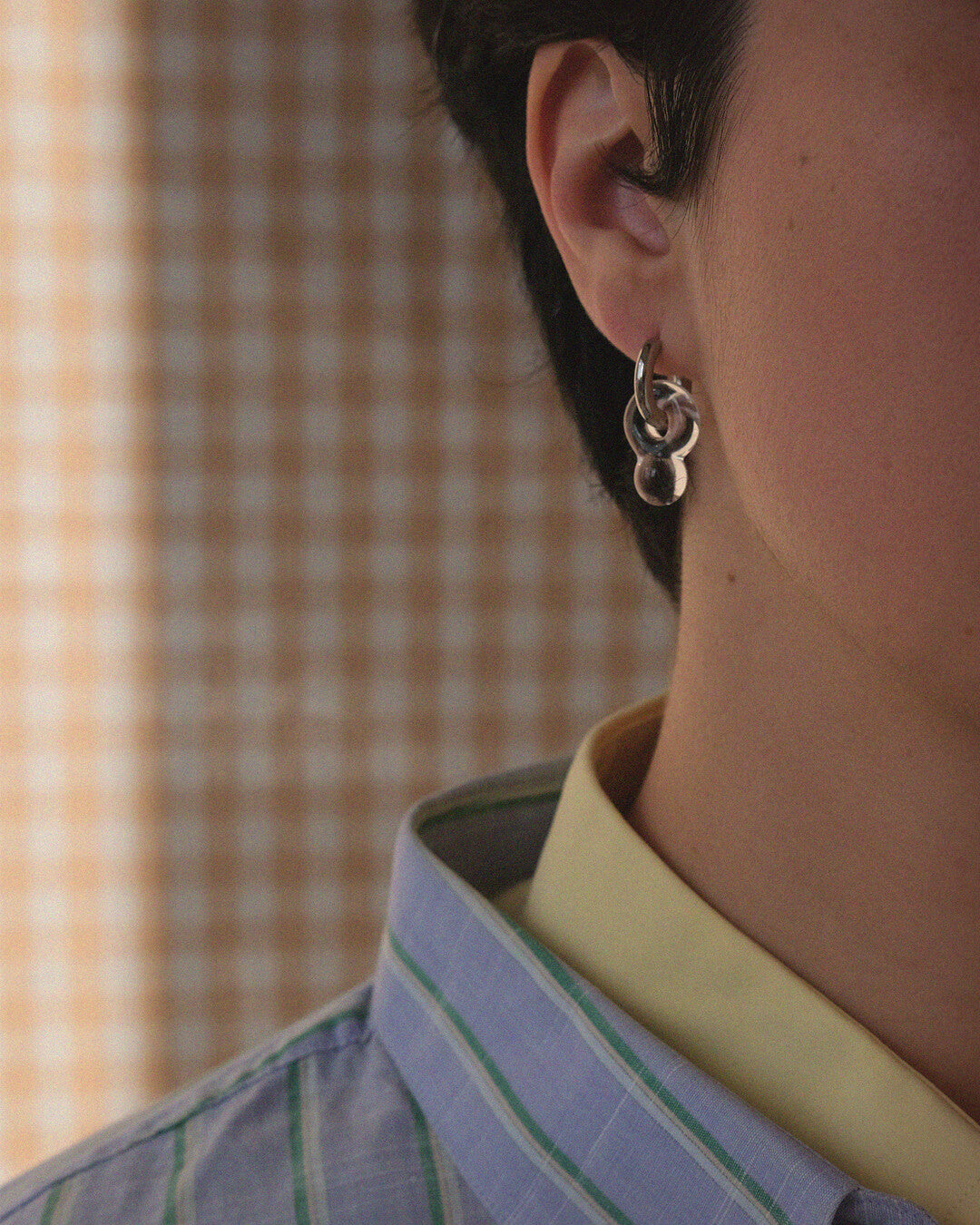 Mésange - Glass earrings