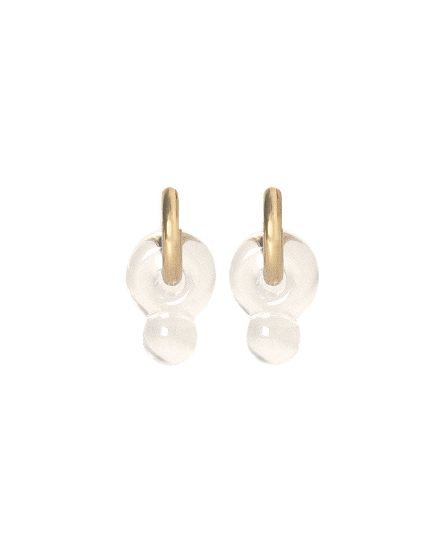 Mésange - Glass earrings