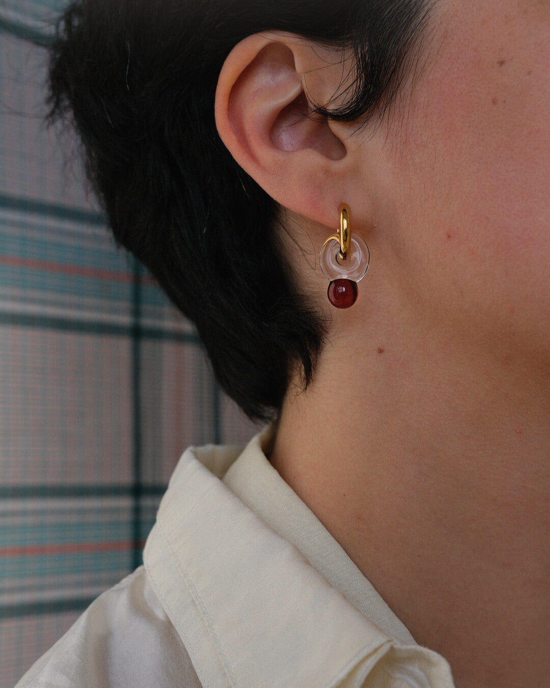 Rossignol - Glass earrings