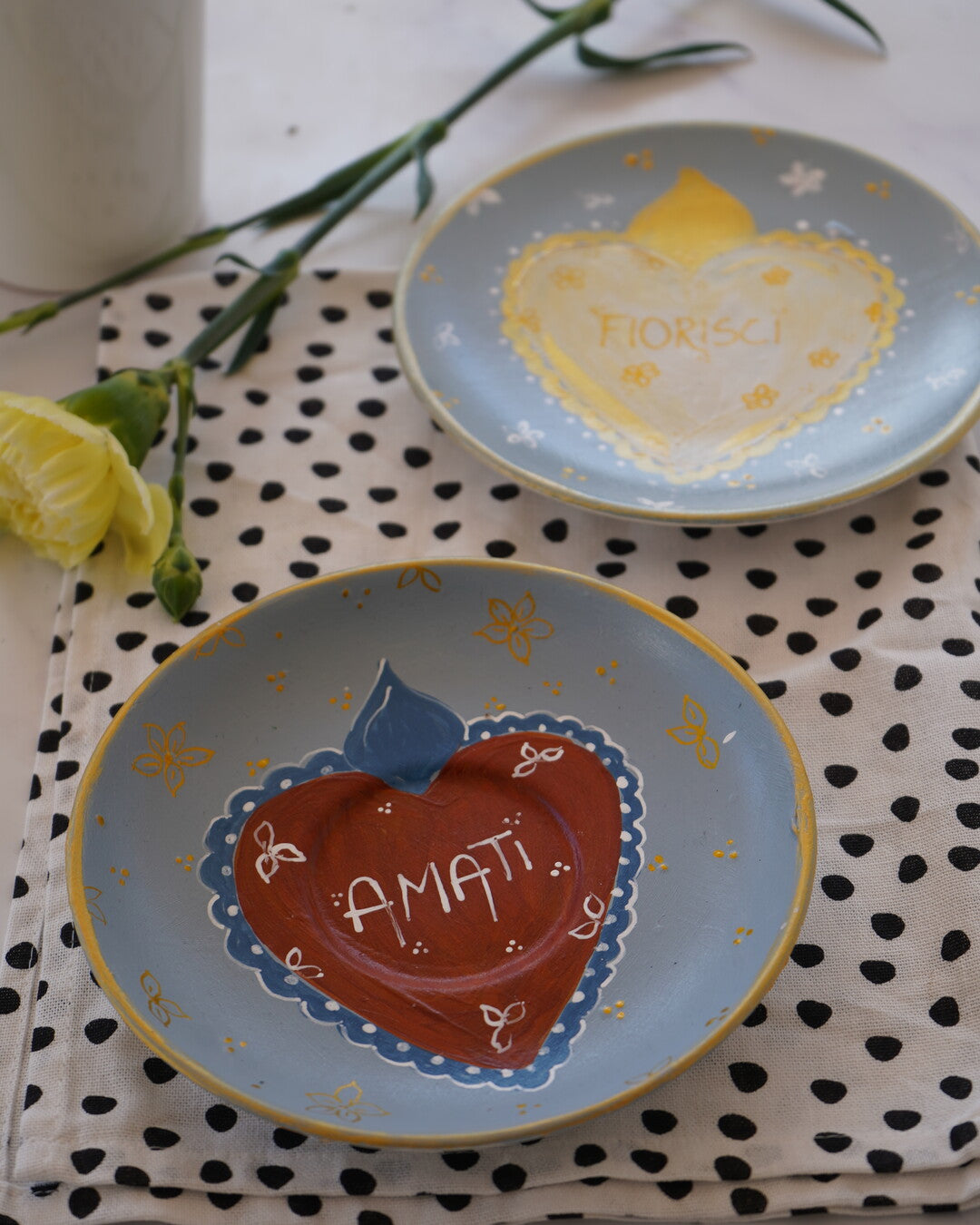 Custom Decorative Sacred Heart Pop Small Plate