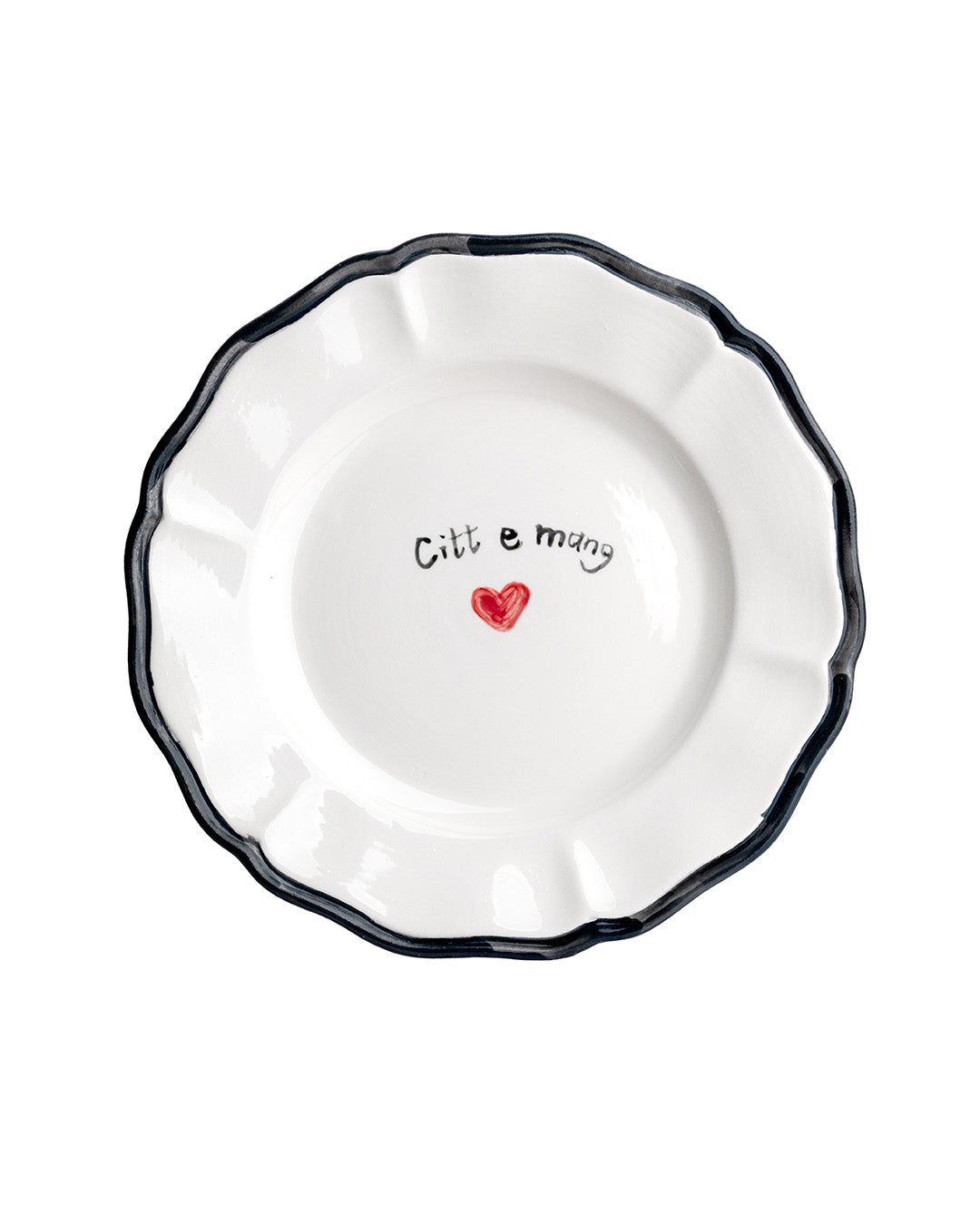 "Citt e Mang" Plate – Dillo con un Piatto Collection