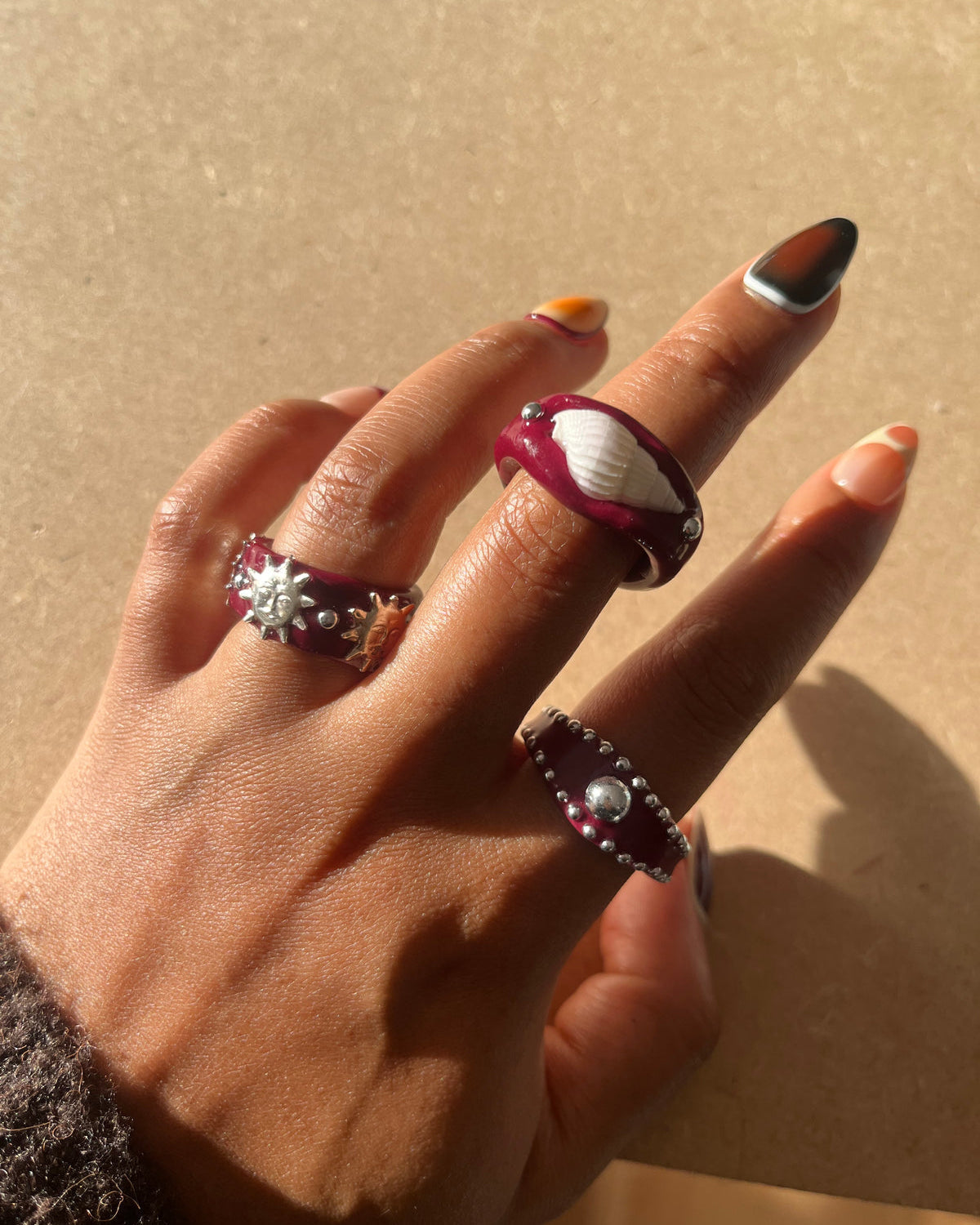 Talisman 3 Suns Ring