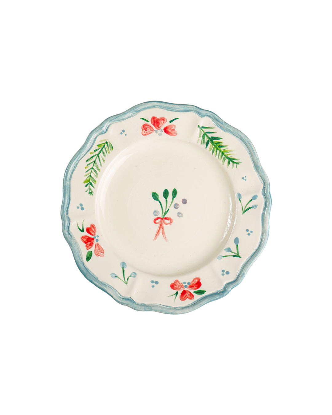 Enamel Small Plate Mix - Set of 4