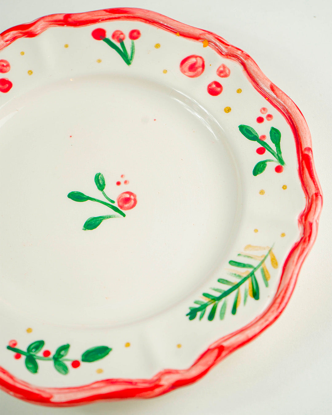 Enamel Small Plate Mix - Set of 4