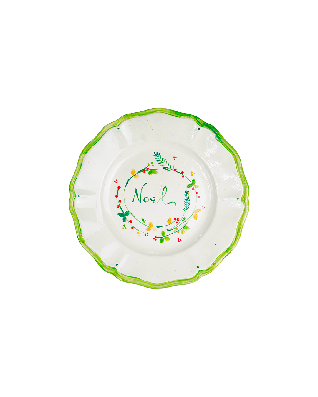 Enamel Small Plate Mix - Set of 4