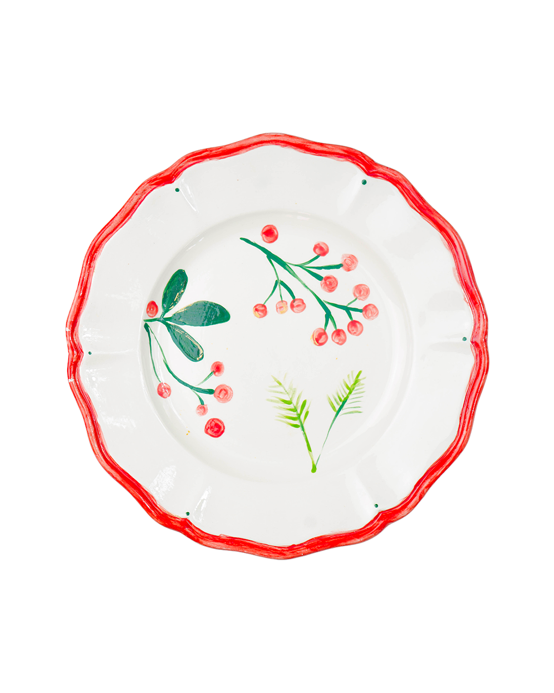 Enamel Large Plate Mix - Set of 4