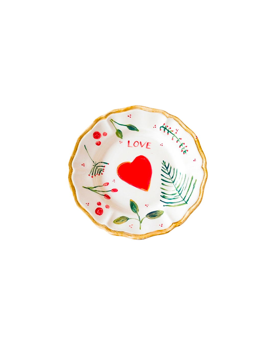 Enamel Large Plate Mix - Set of 4