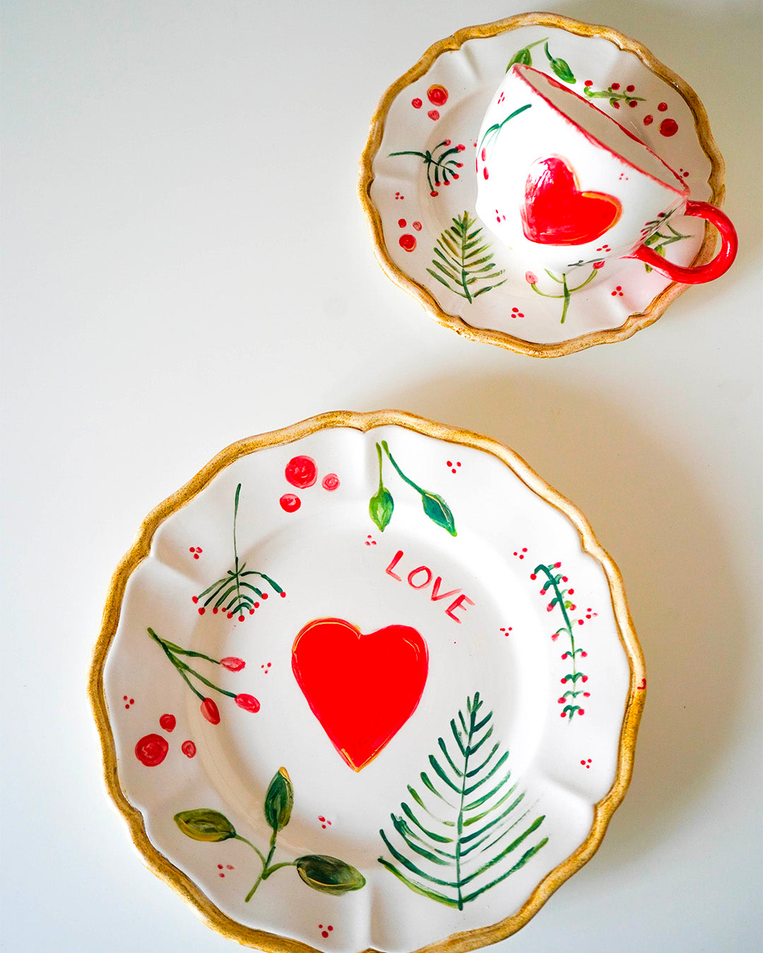 "LOVE" Breakfast Bundle - Set of 3 – Christmas collection