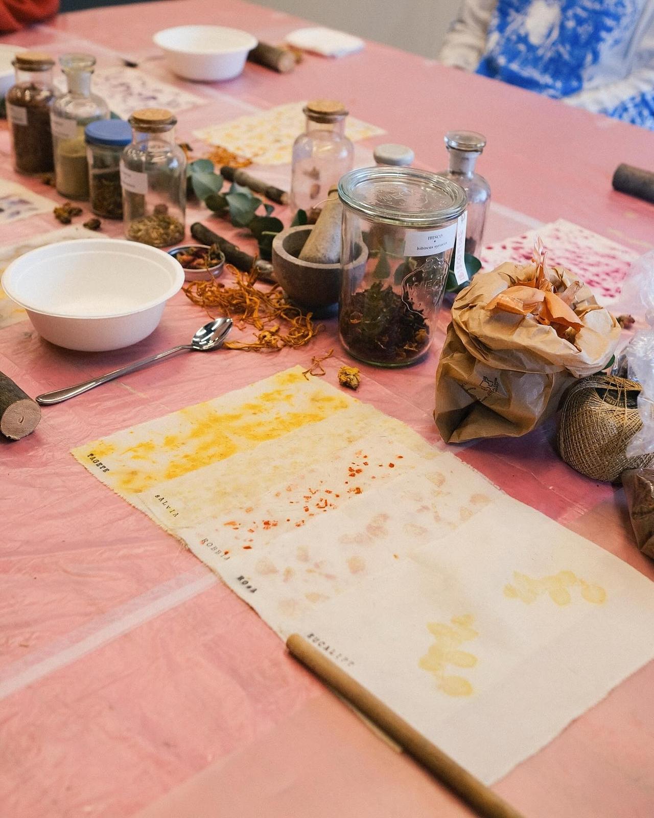 Eco printing workshop - Milano Certosa District