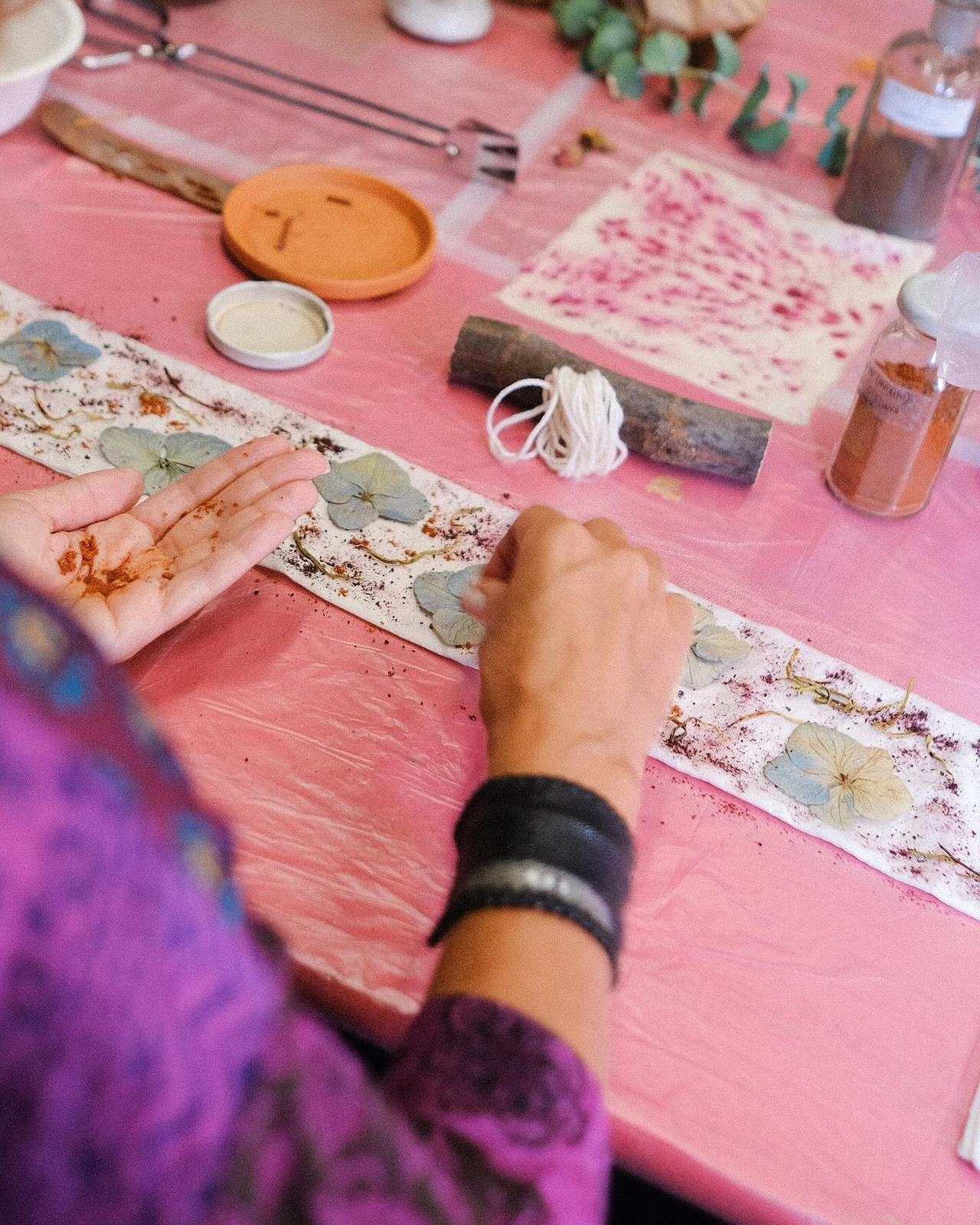 Eco printing workshop - Milano Certosa District