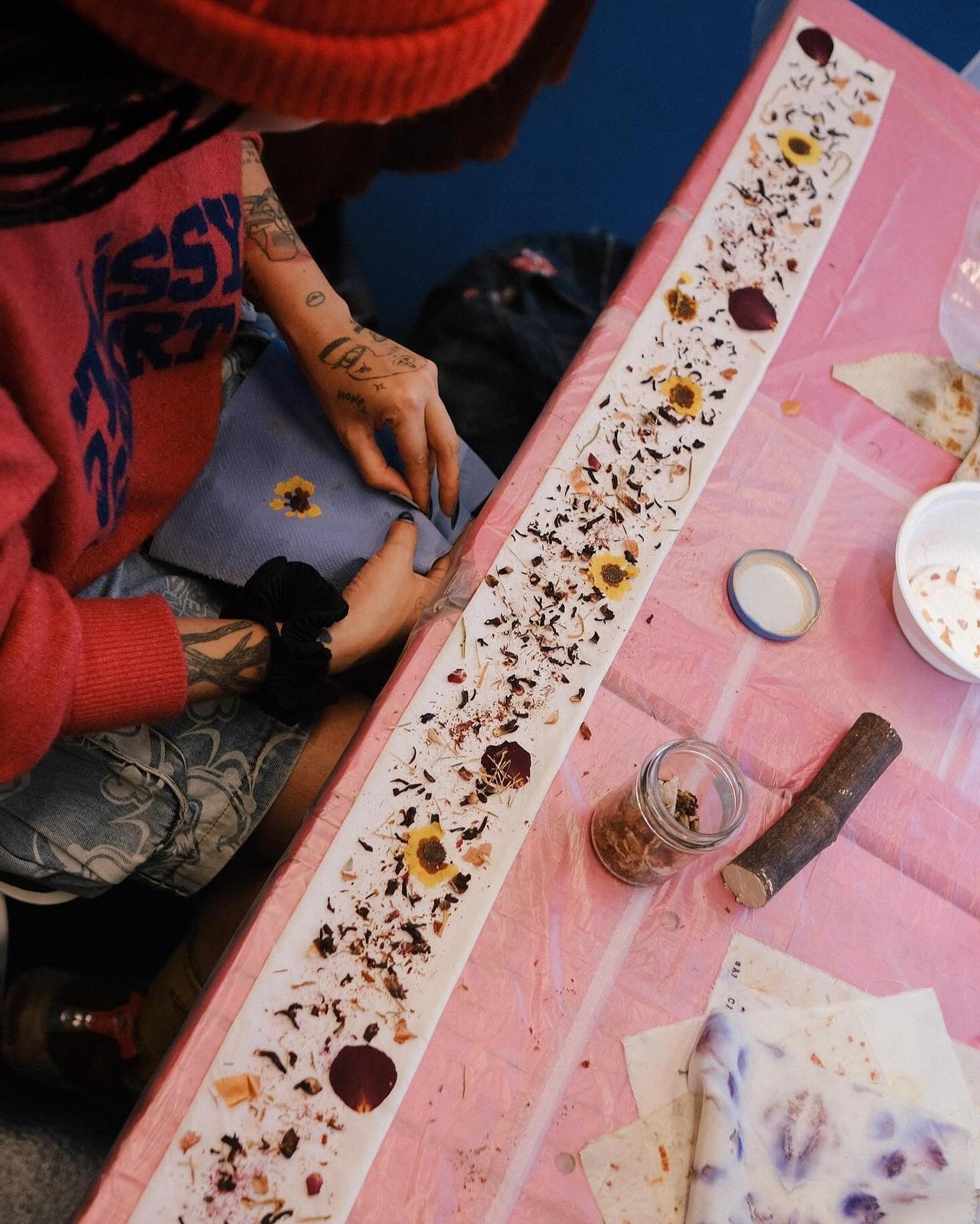 Eco printing workshop - Milano Certosa District