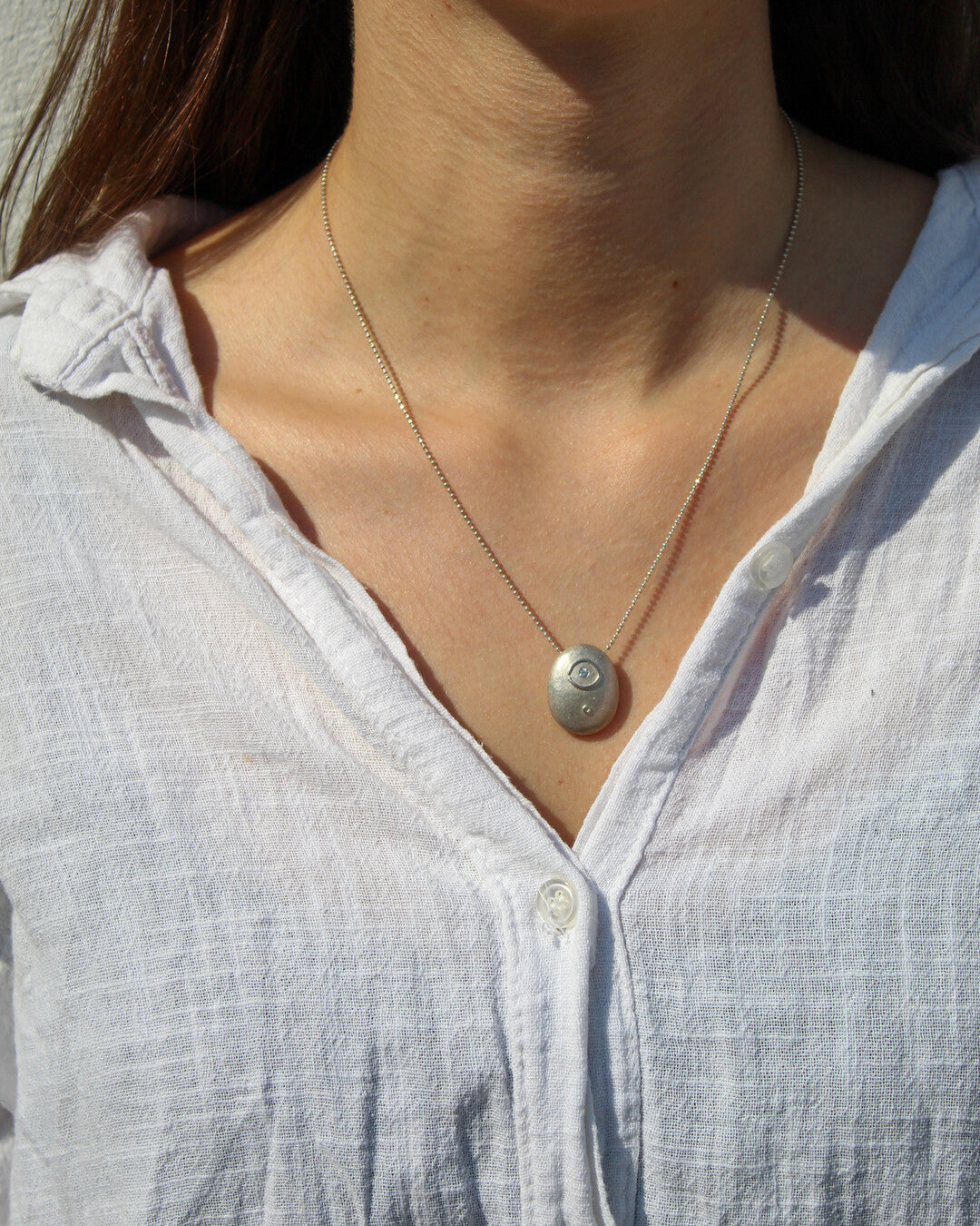 Handmade Cyclope pendant- Margarita Malliri