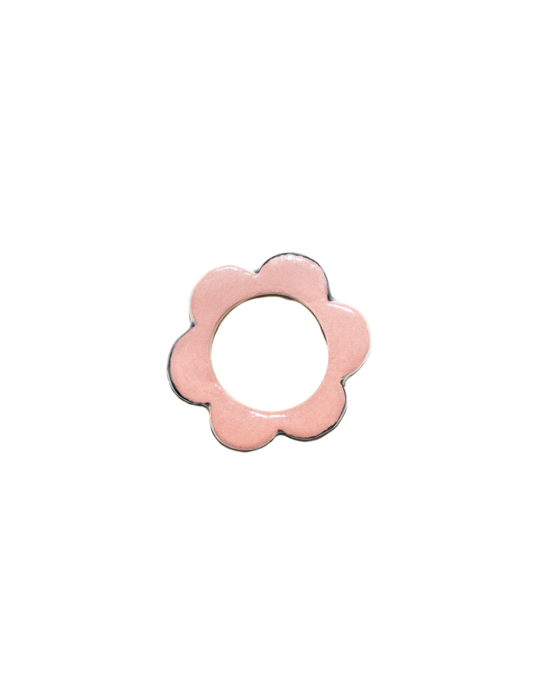 Anello in ceramica Flower