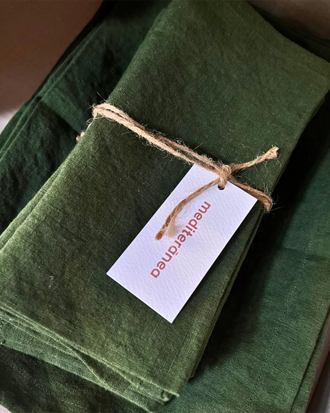 Handmade handcrafted Linen Placemat