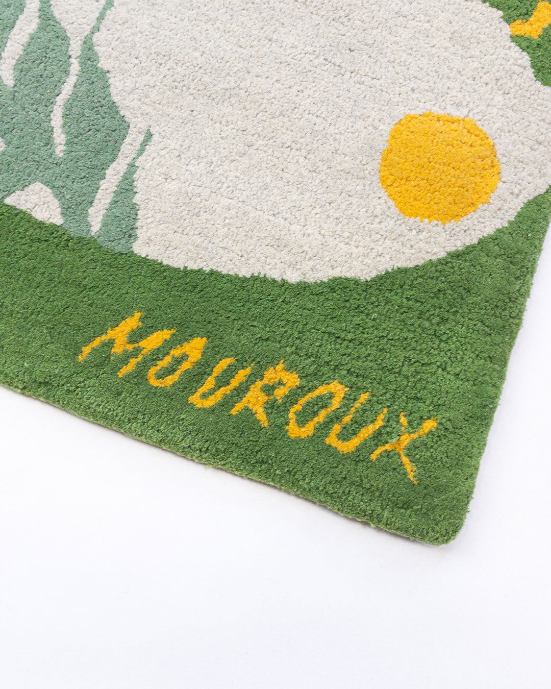 Door mat tufted rug tufting Maxime Mouroux