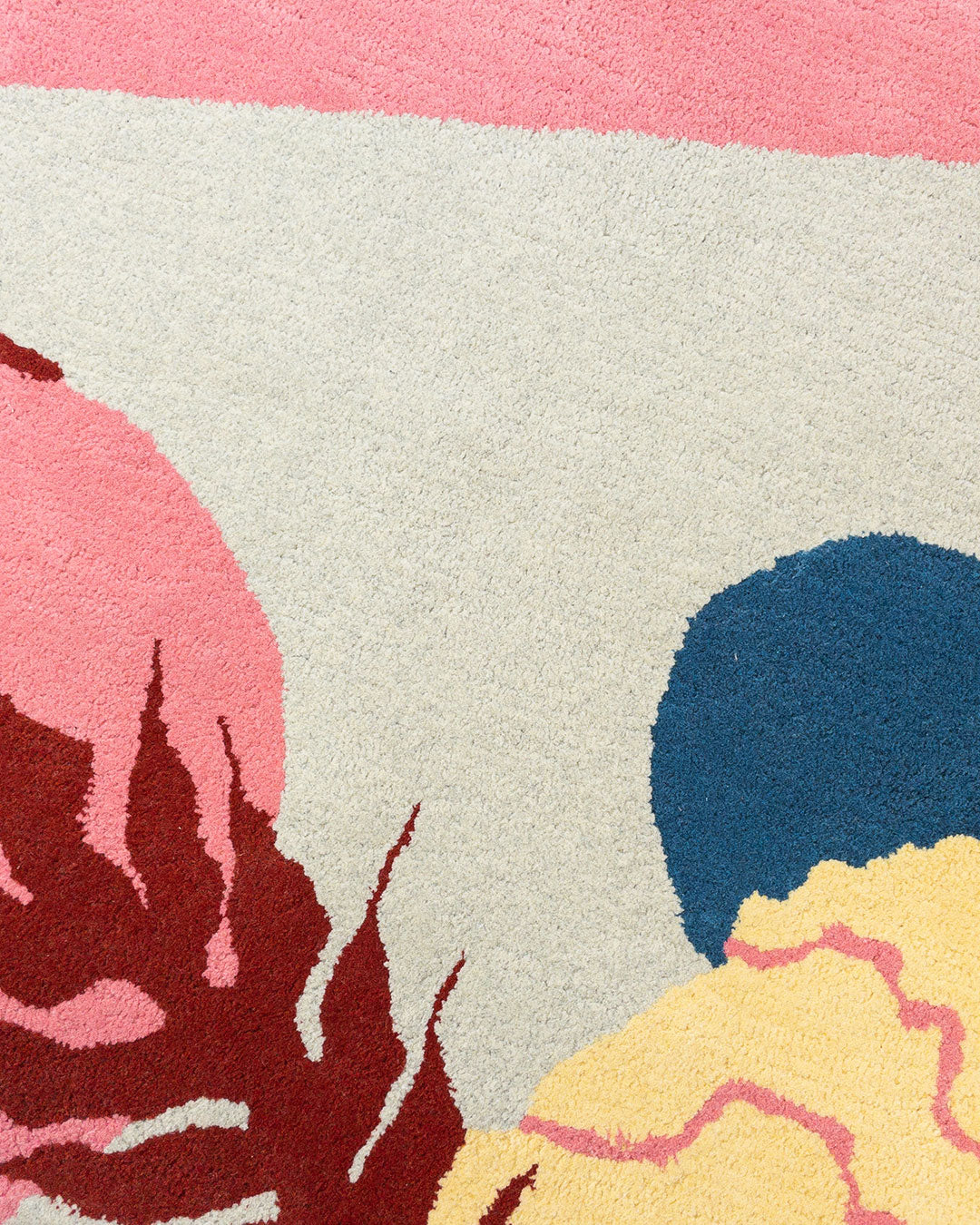 Door mat tufted rug tufting Maxime Mouroux