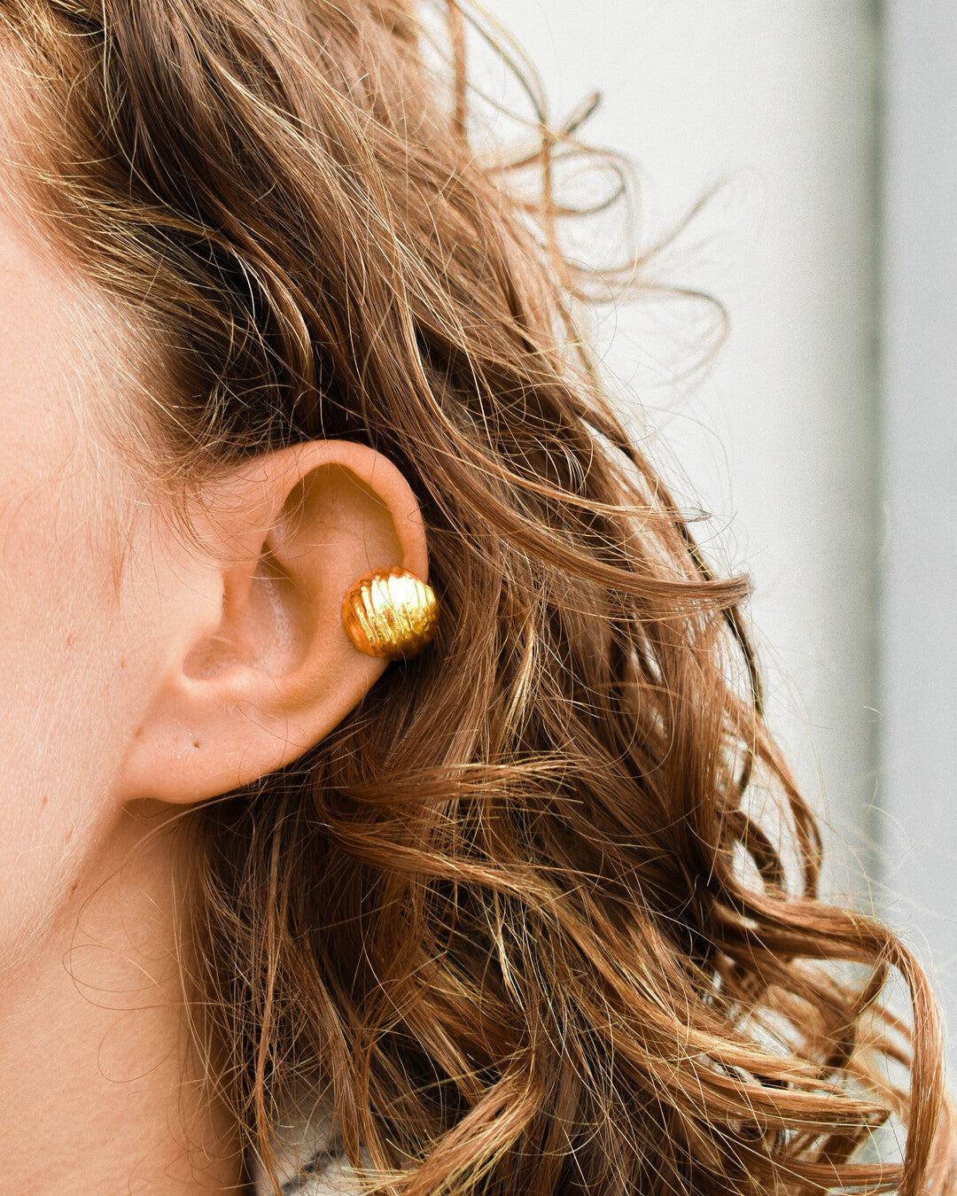 Orb ear cuff