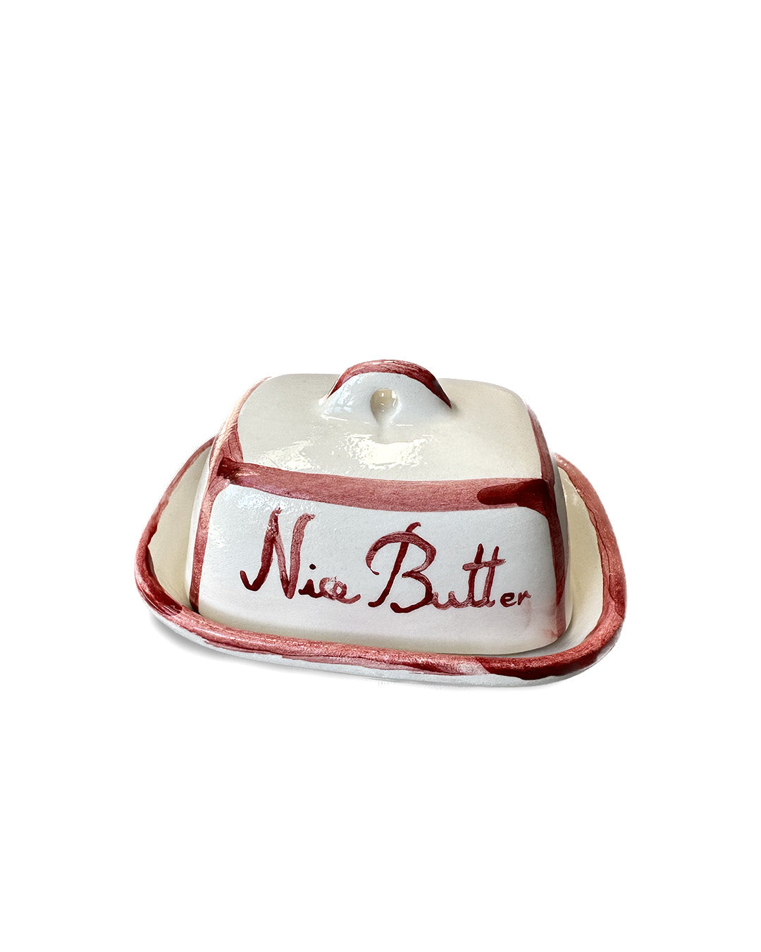 "Nice butt" butter dish