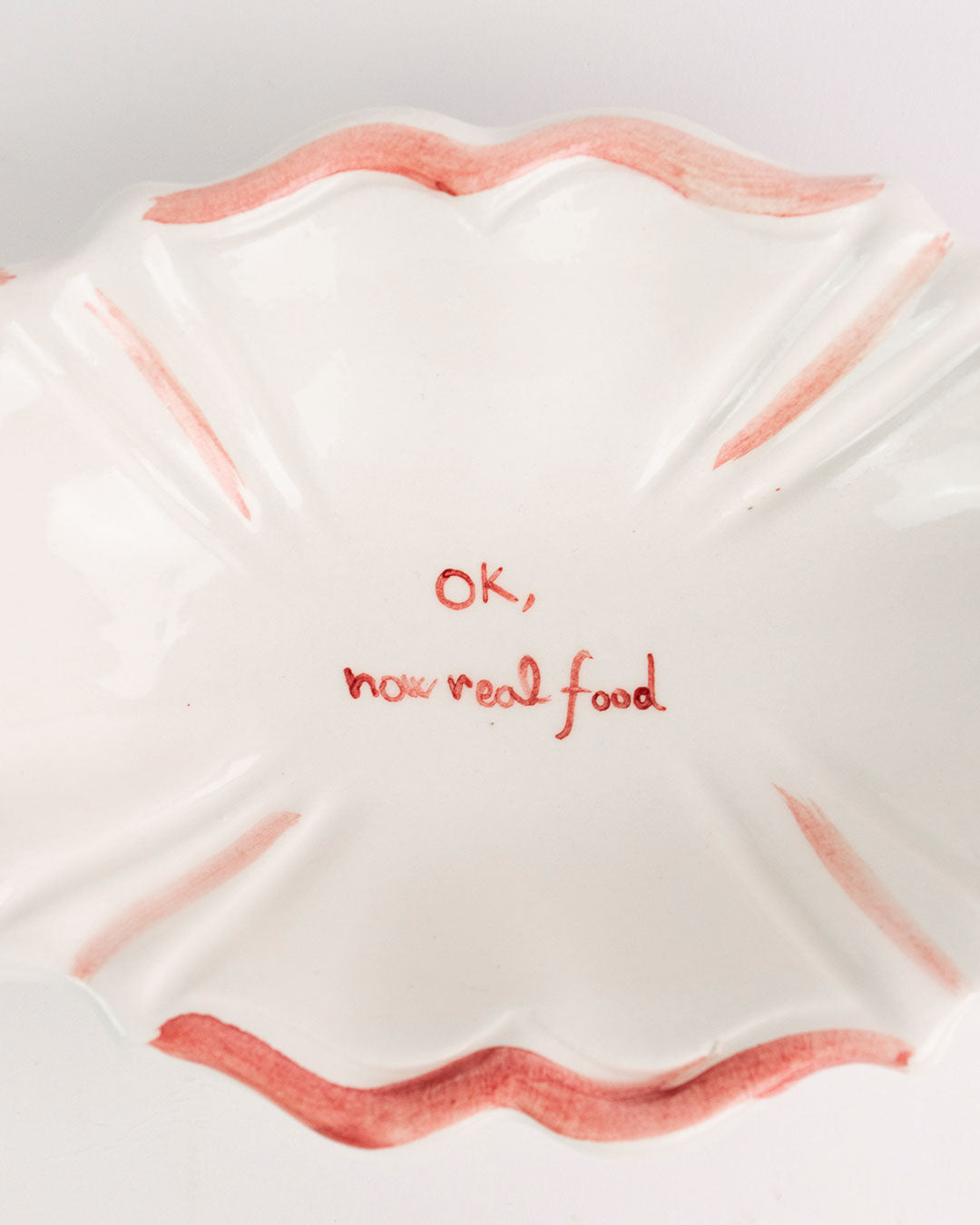 ok now real food bowl pottery ceramics Musae Studio