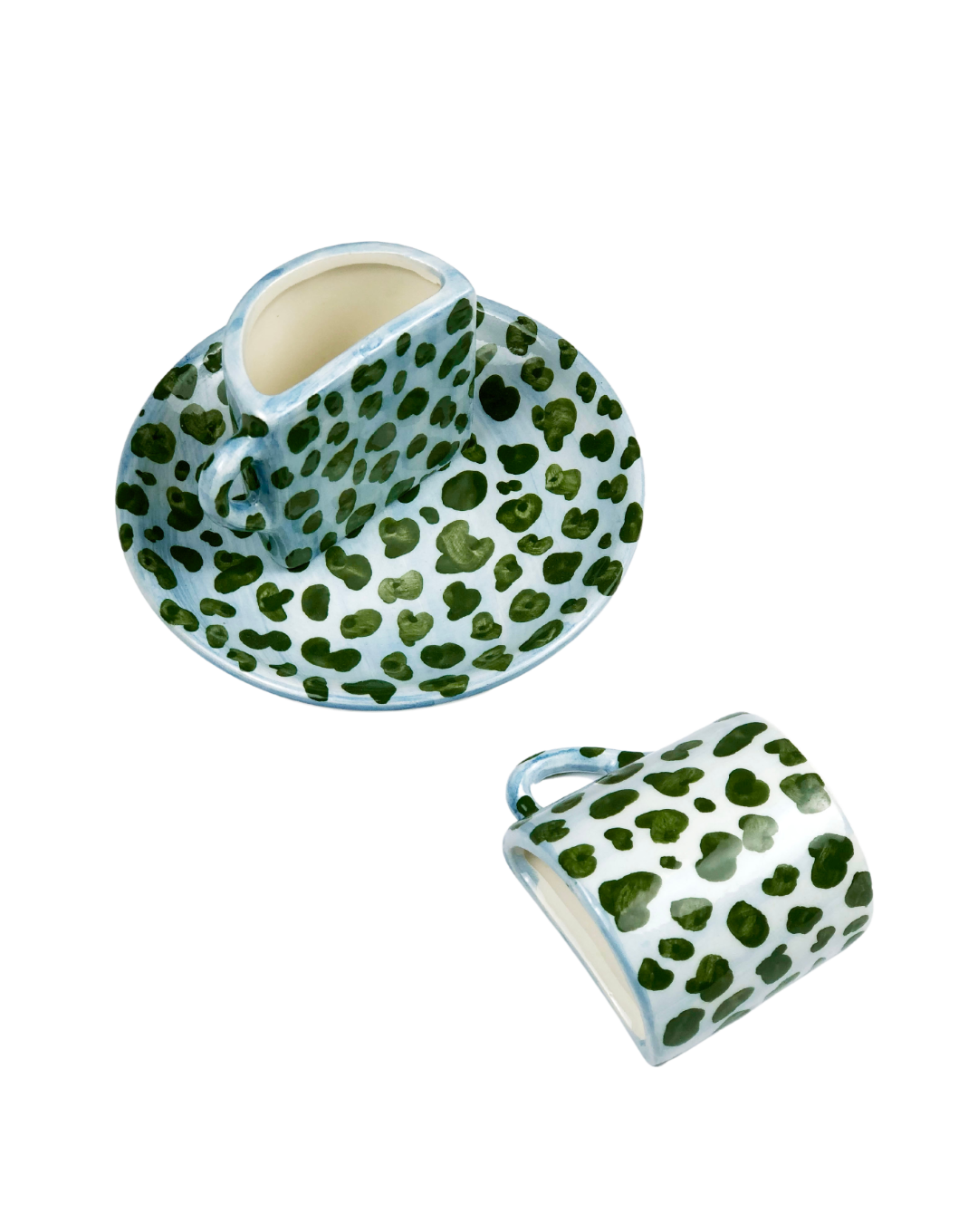 Tete a tete Coffee Cup Set- Go Wild Blue