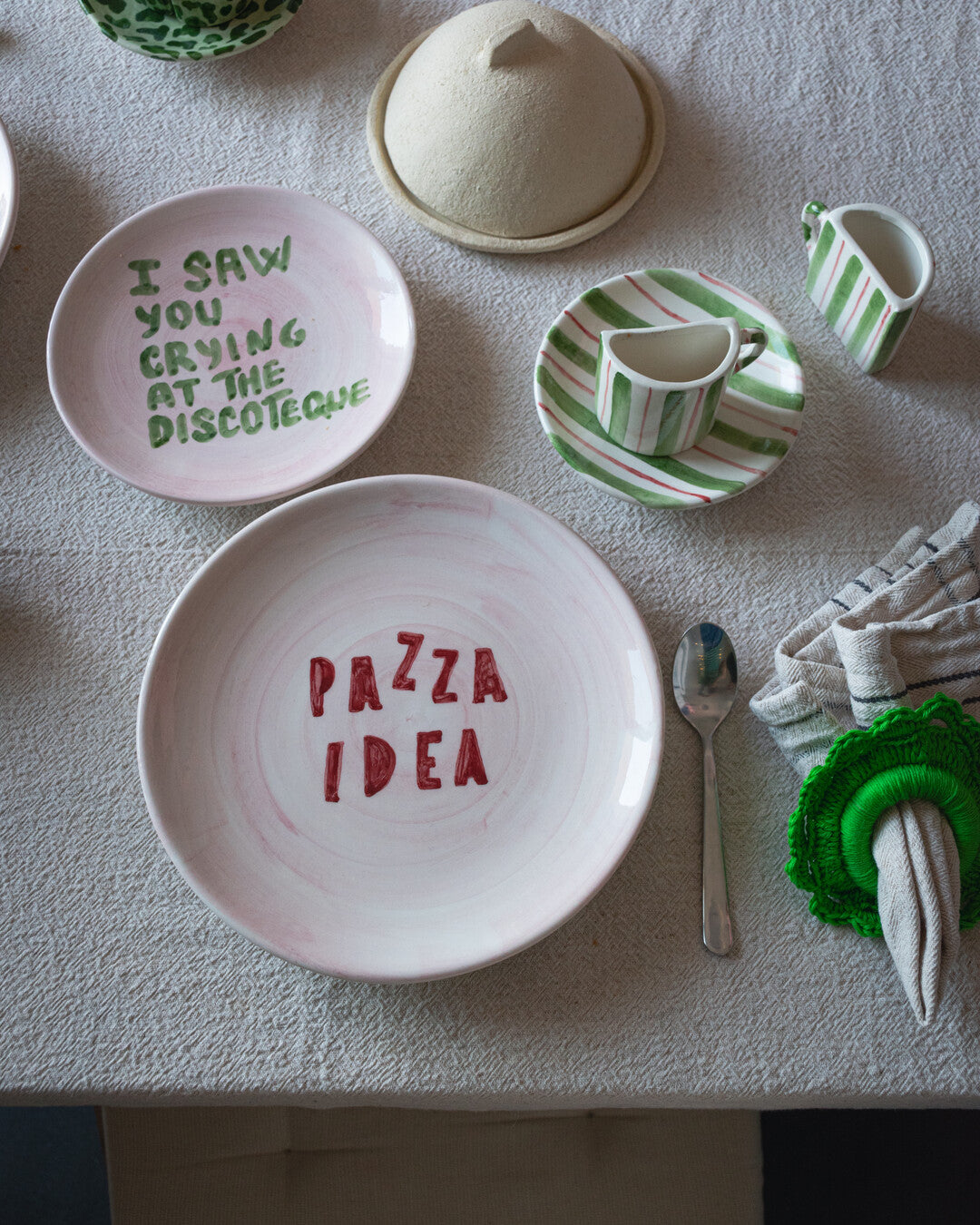 "Pazza Idea" Plate