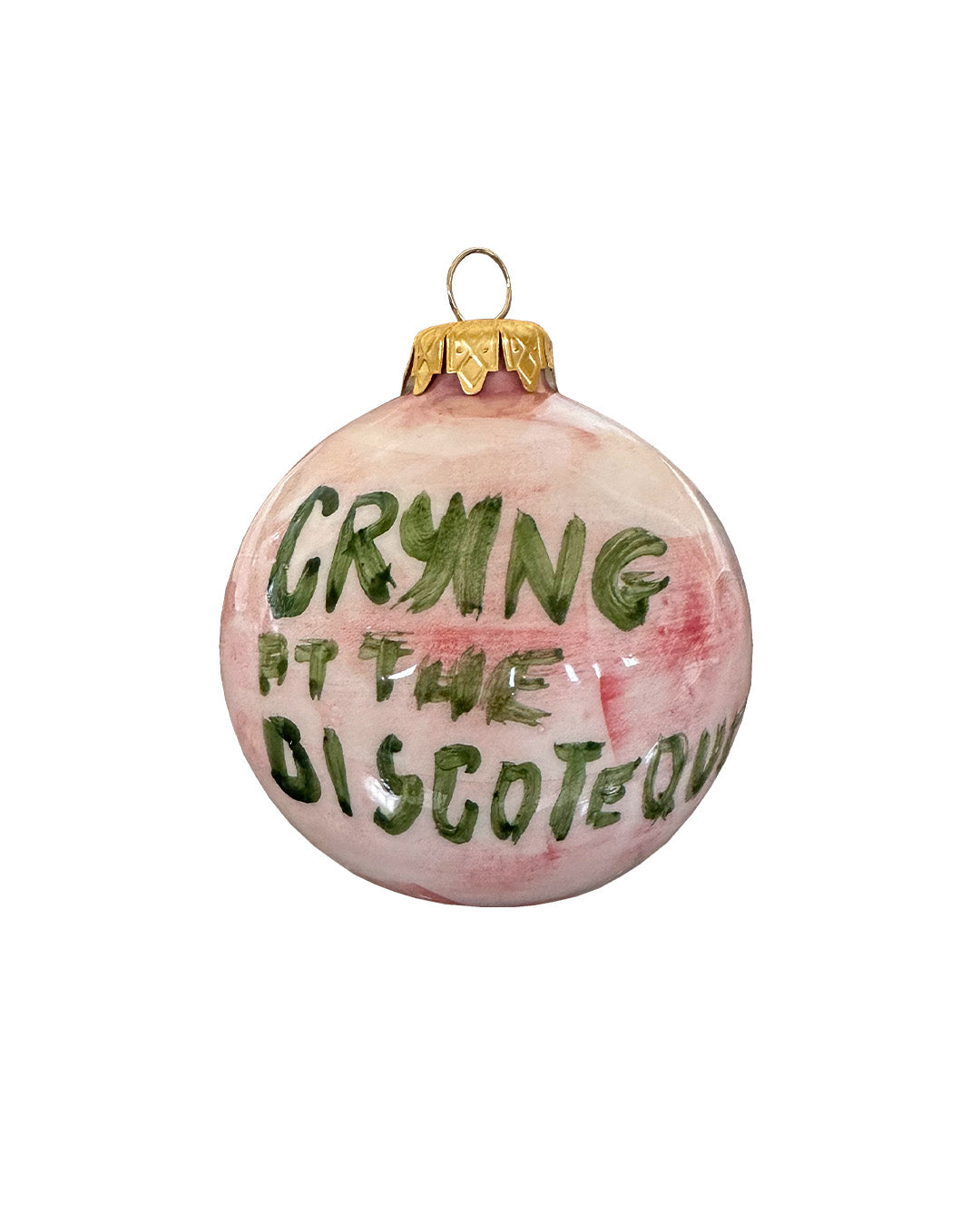 "Crying at the discoteque" Christmas ball