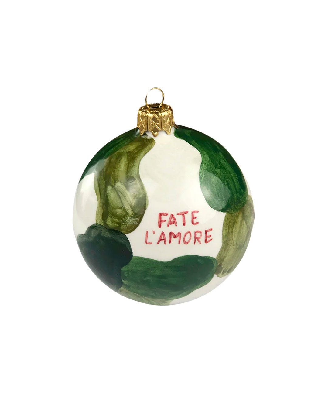 "Fate l'Amore" Christmas ball