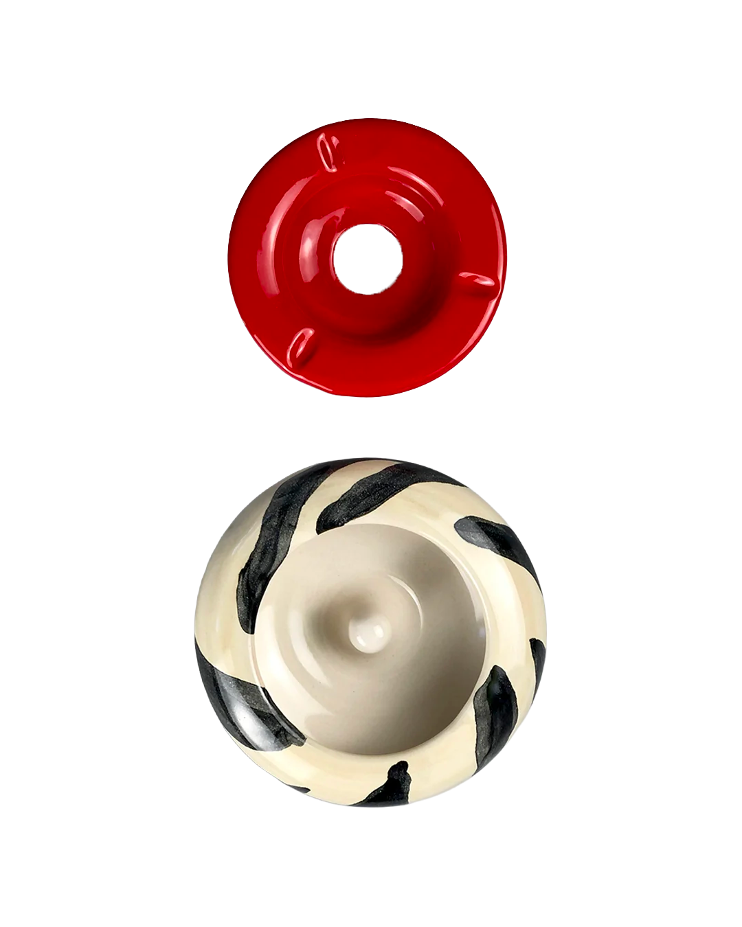 Animalier Zebra Windproof Ashtray