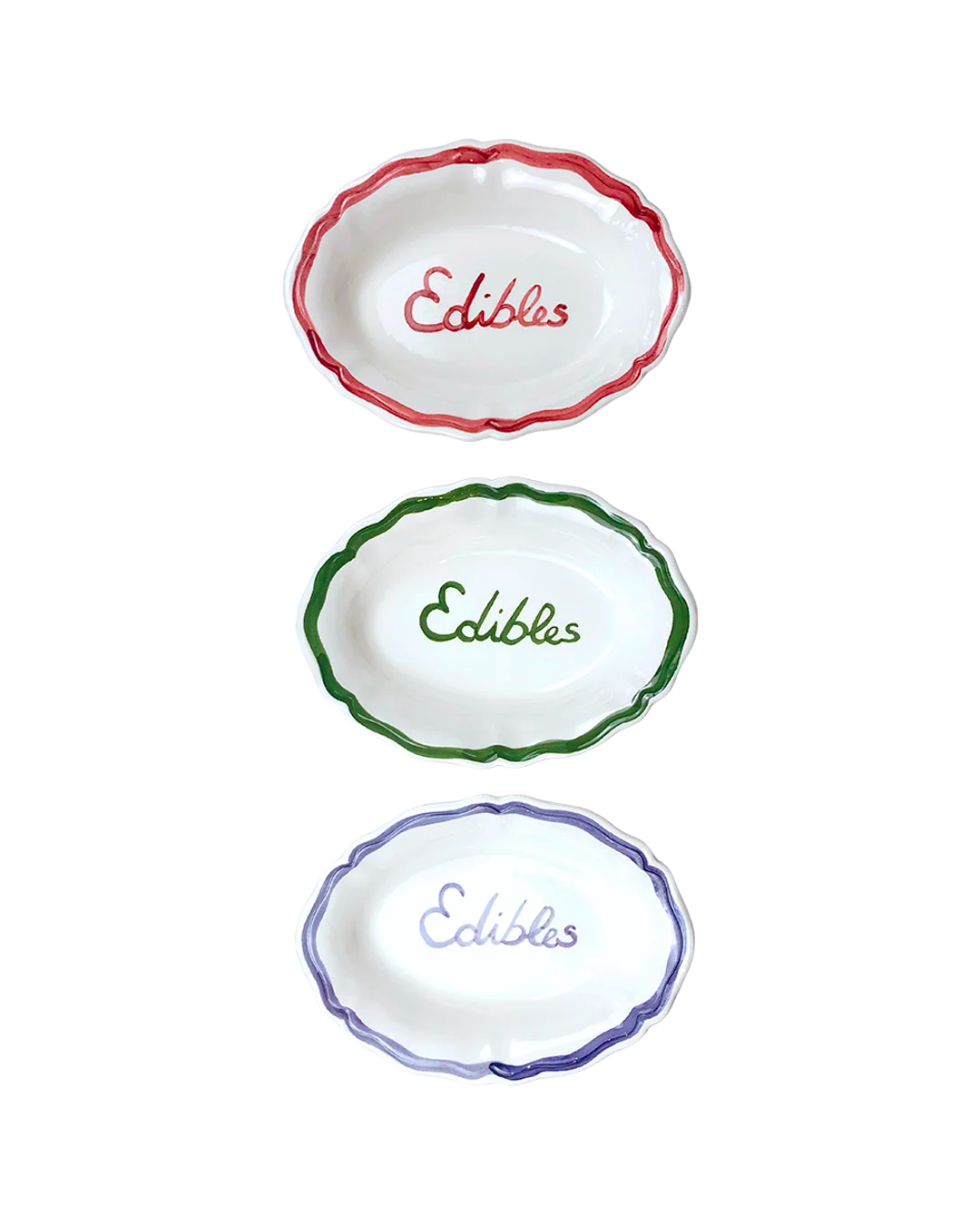 "Edibles" aperitif bowl