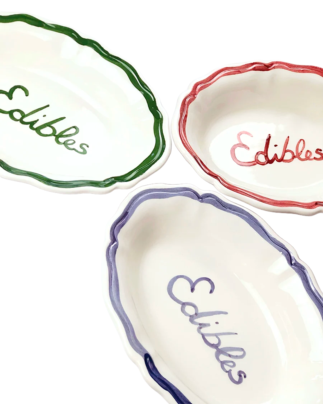 "Edibles" aperitif bowl