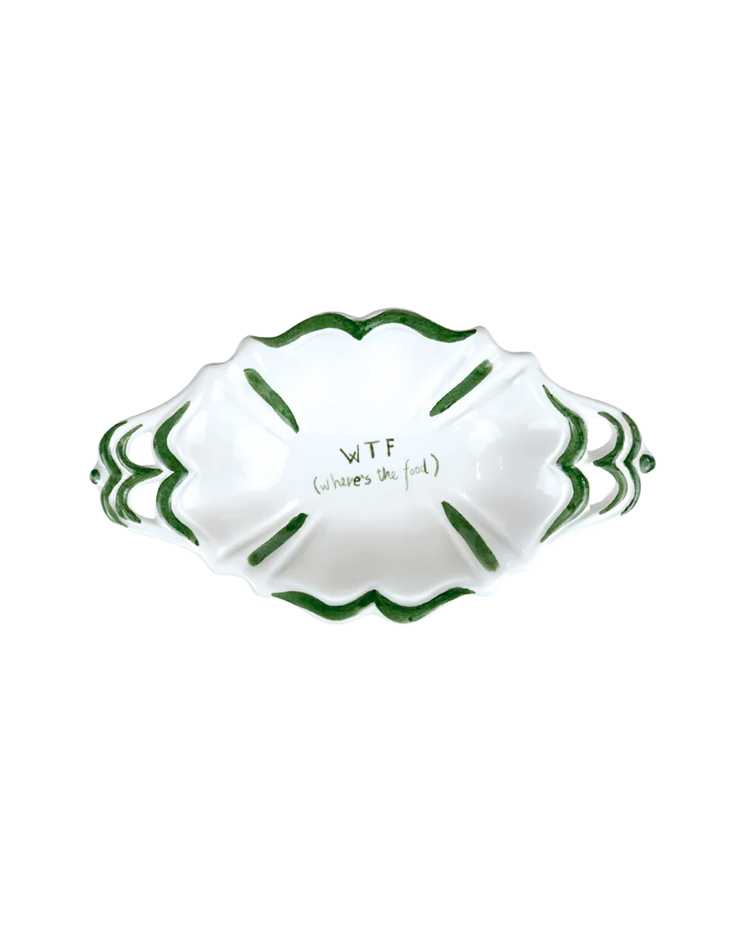 "WTF" aperitif bowl