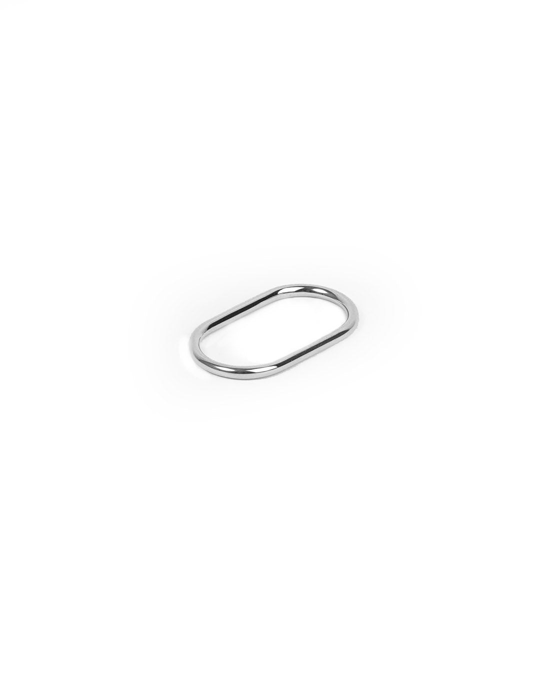 Handmade Double Ring Form - Silver - NEEO