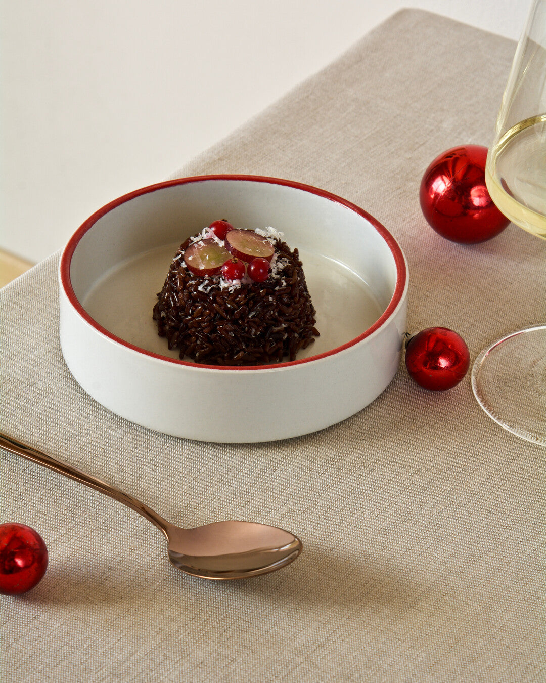 Hand-decorated Soup Plate