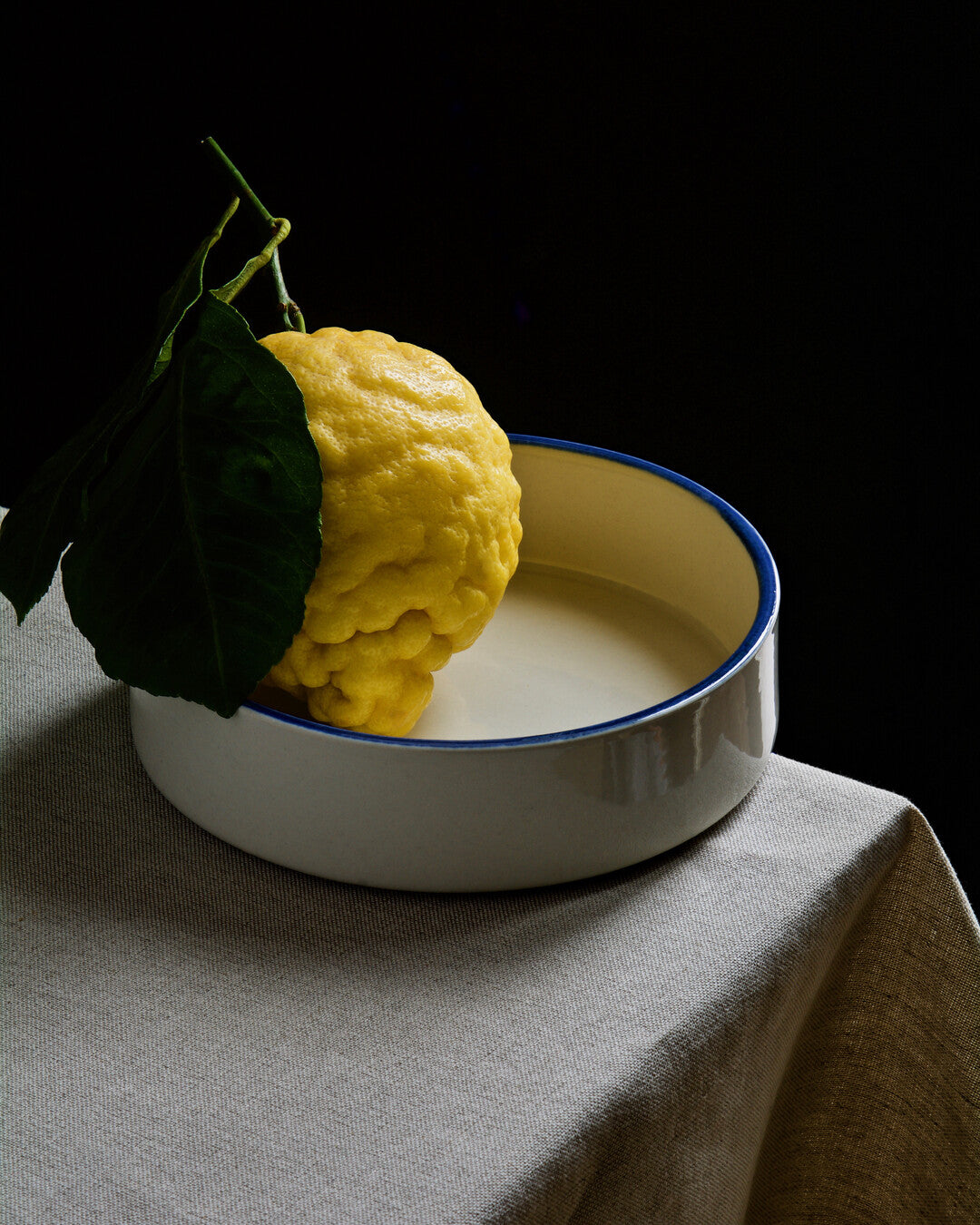 Hand-decorated Soup Plate