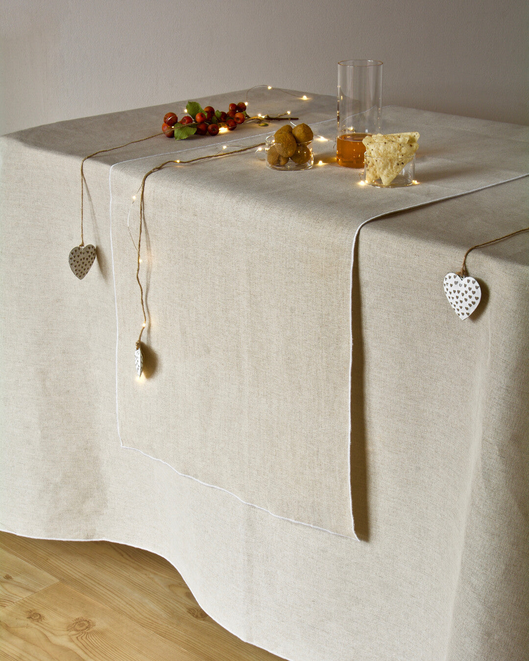 Handmade Linen Table Runner
